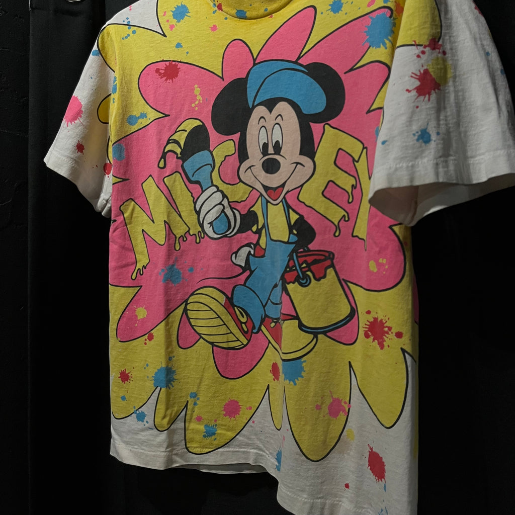 ミッキー総柄tee