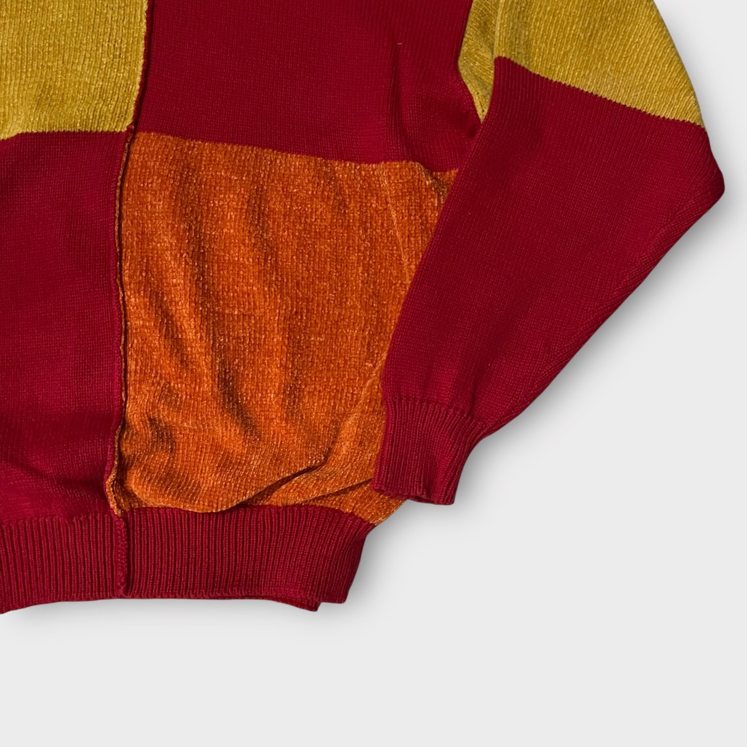 FREE by Falke 90s カラーブロック ニットセーター