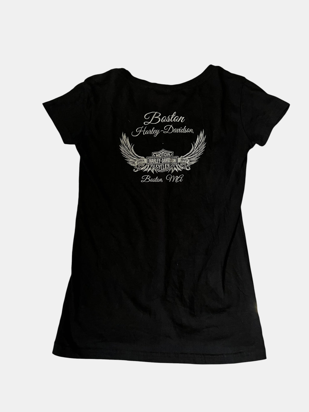 Harley-Davidson skull design T-shirt