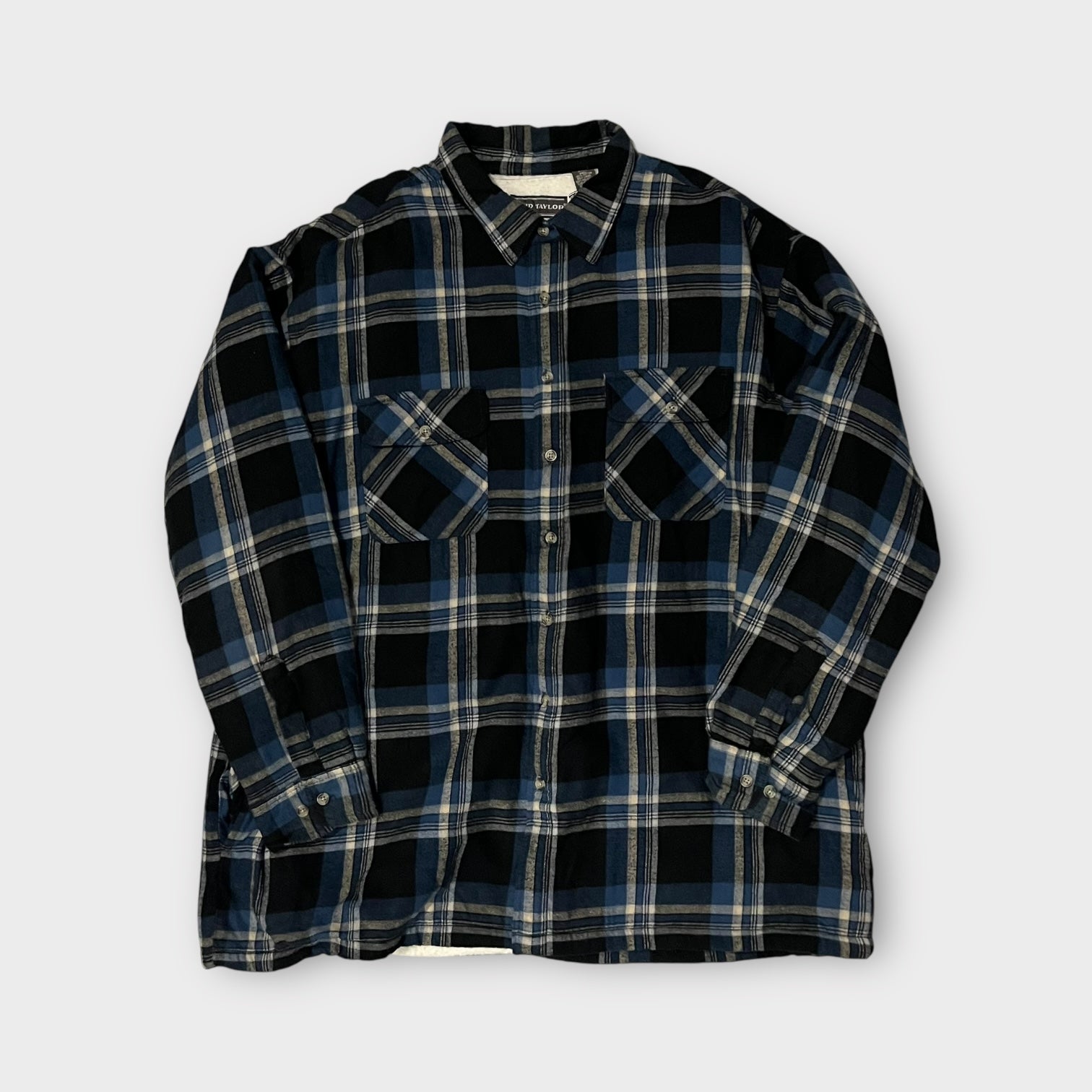 David Taylor 裏起毛 ヘビーフランネルシャツジャケット
