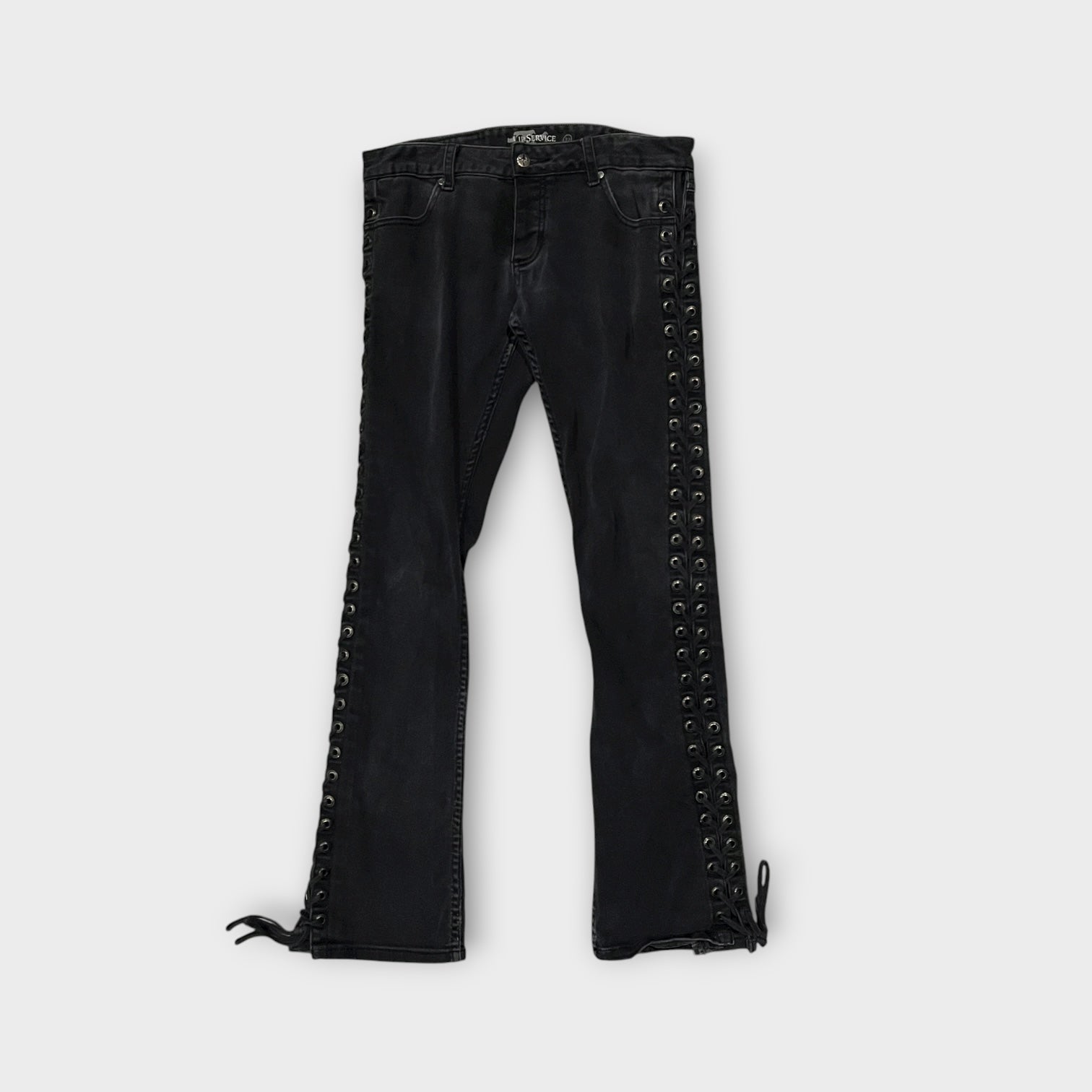 LIP SERVICE Side Lace-Up Skinny Pants