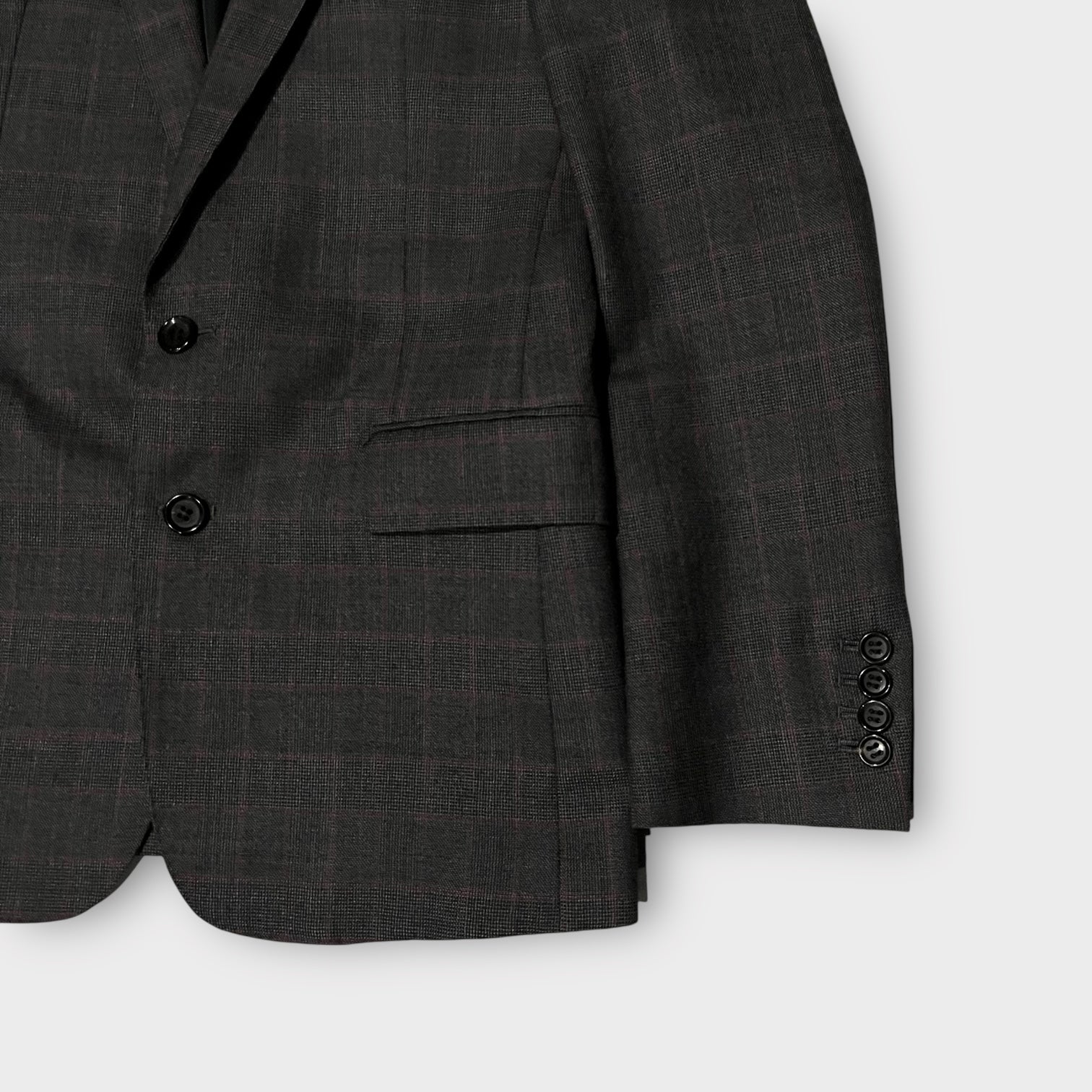 JOHN LAWRENCE SULLIVAN  グレンチェック ジャケット