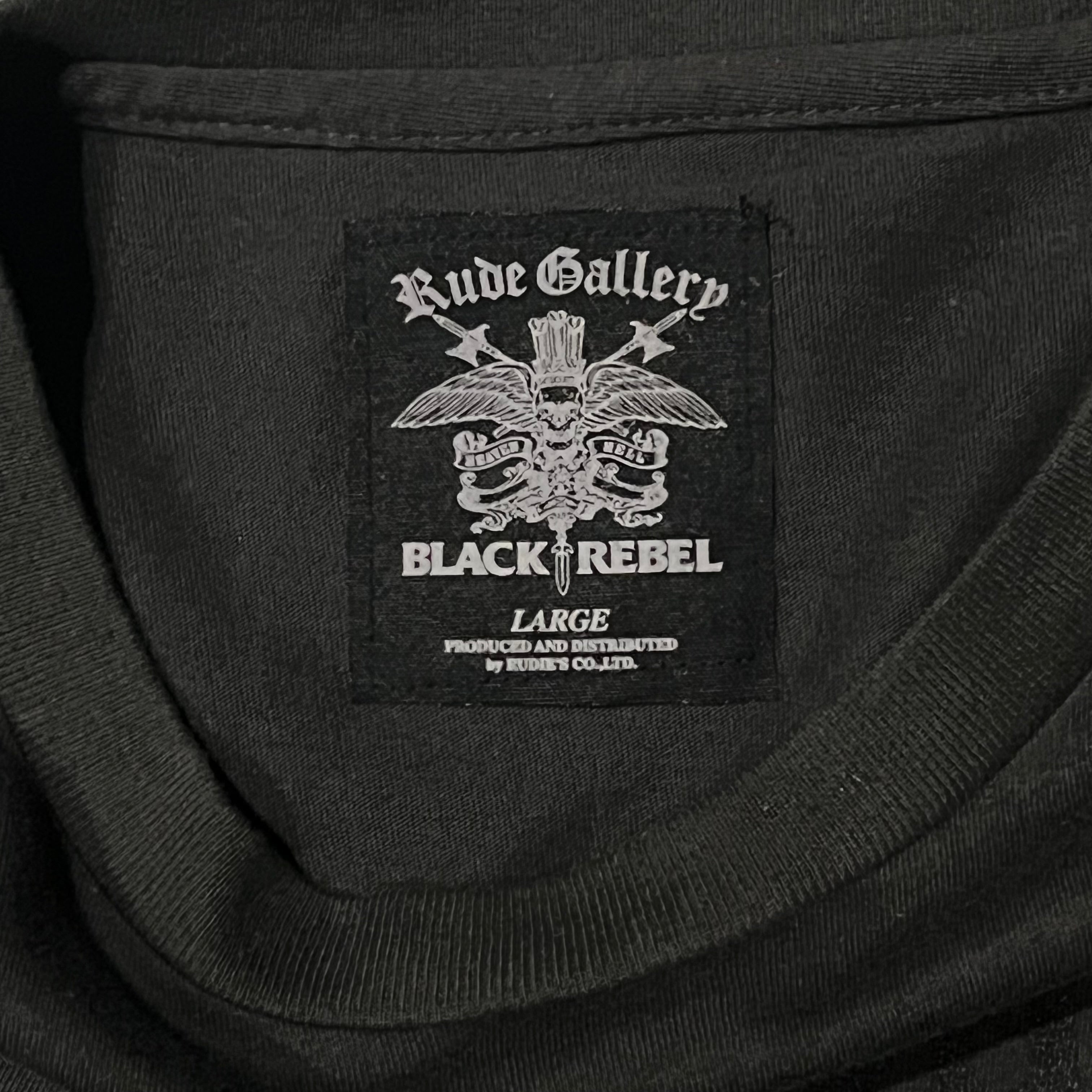 RUDE GALLERY BLACK REBEL Tee