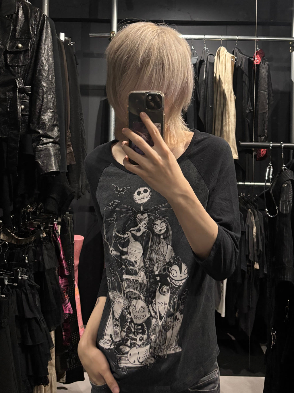 The Nightmare Before Christmas Raglan Shirt
