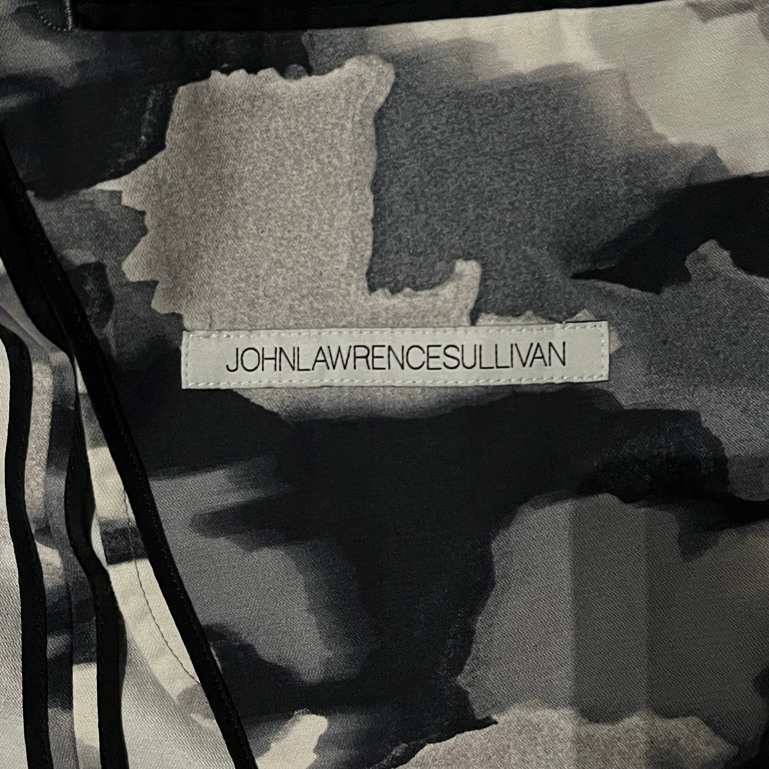 JOHN LAWRENCE SULLIVAN カモ柄 テーラードジャケット