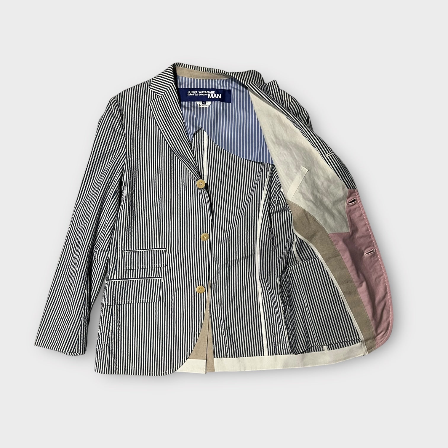 JUNYA WATANABE COMME des GARÇONS MAN シアサッカージャケット