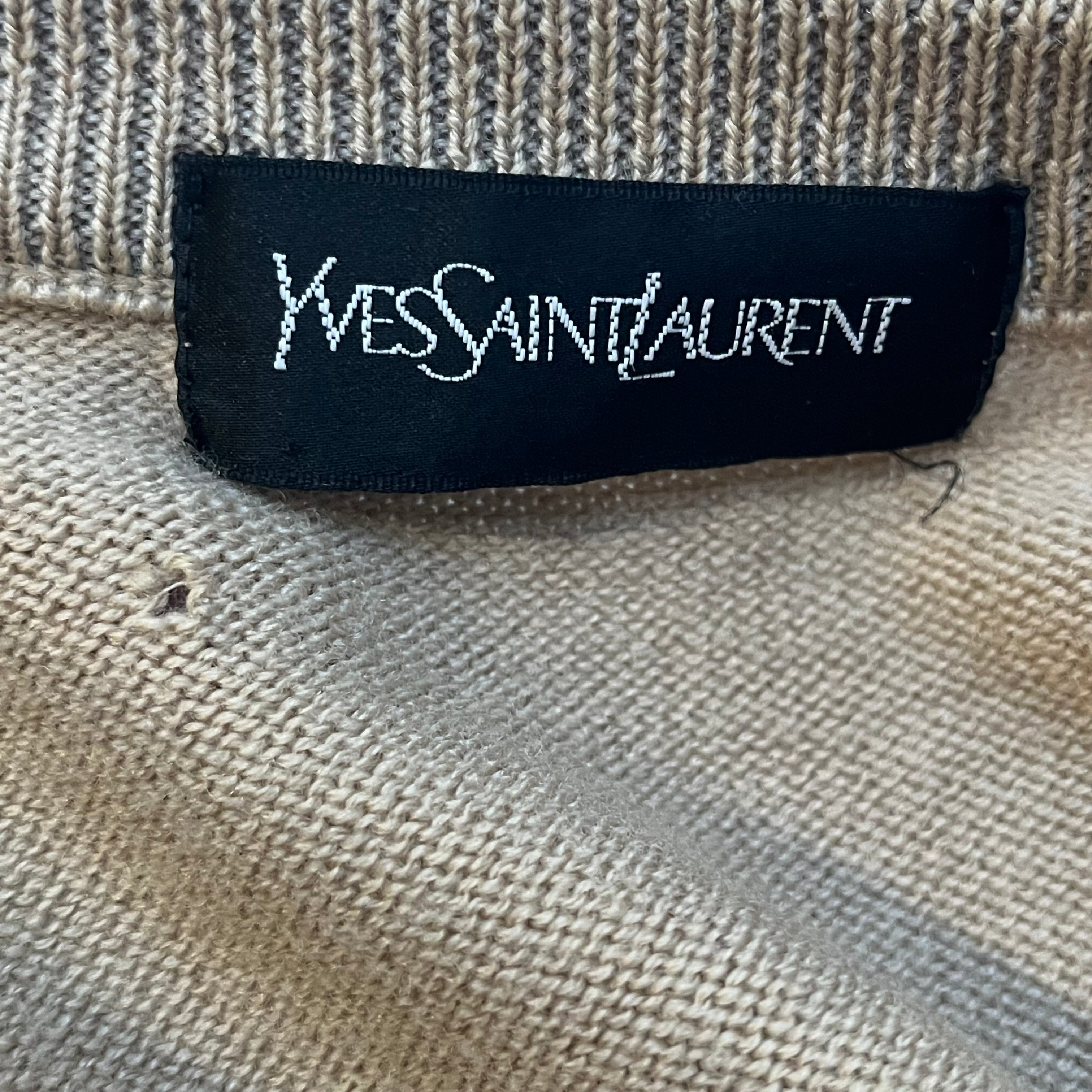Yves Saint Laurent Knit Vest