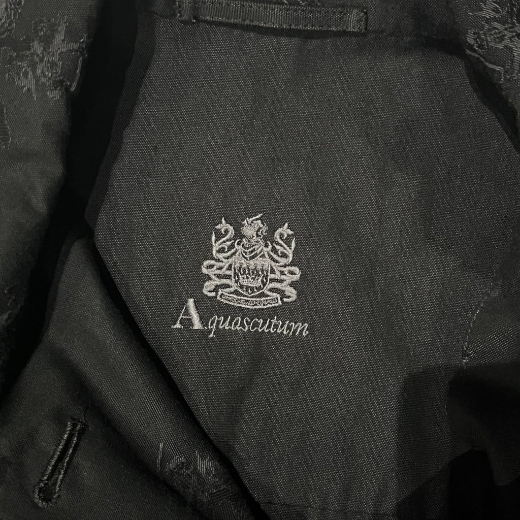 Aquascutum 総柄 ブルゾン