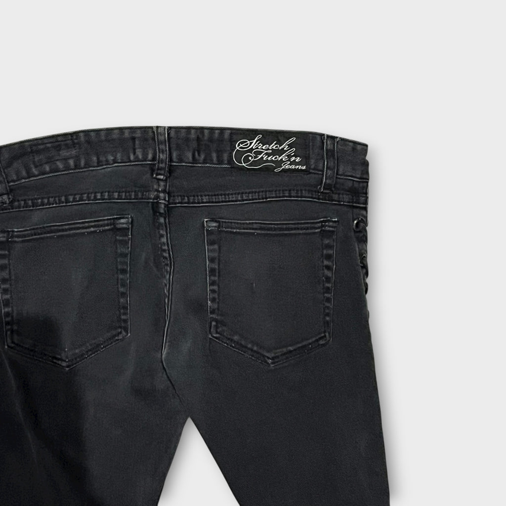 LIP SERVICE Side Lace-Up Skinny Pants