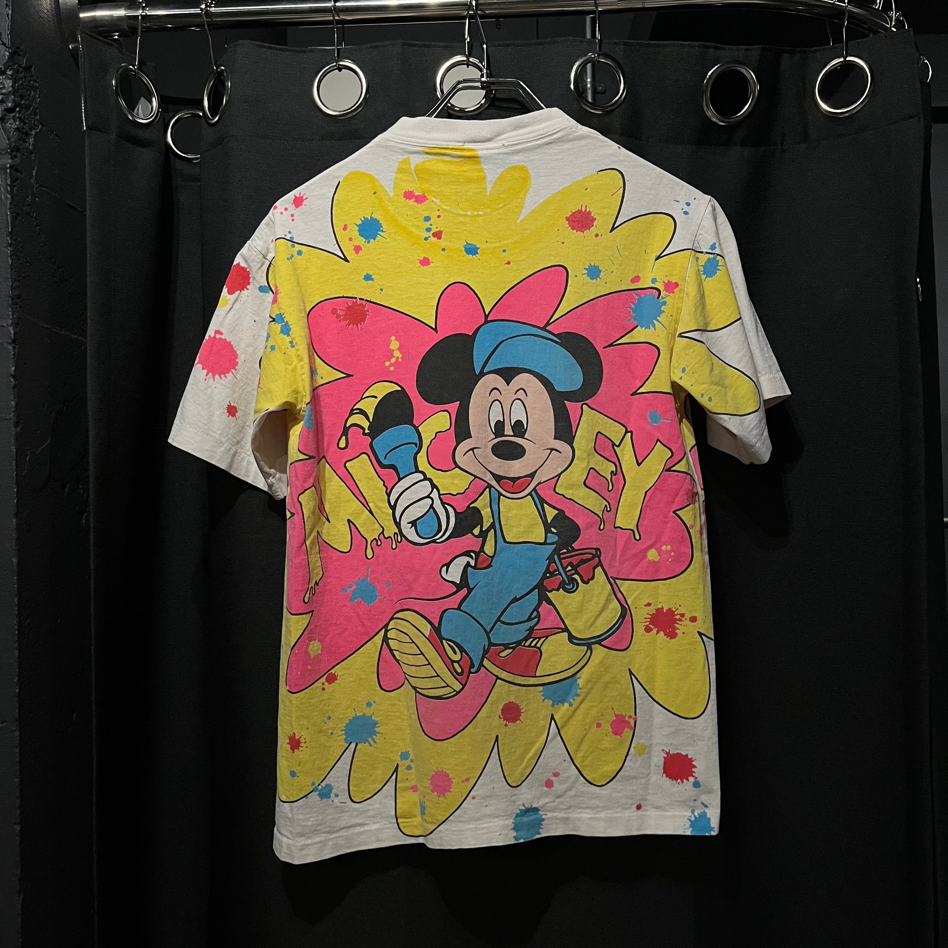ミッキー総柄tee