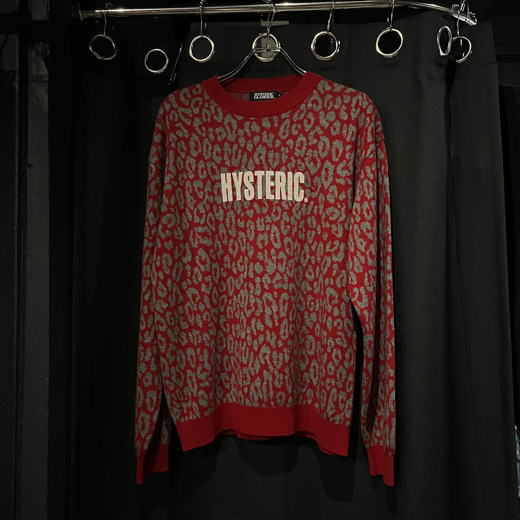 HYSTERIC GLAMOUR レオパードセーター