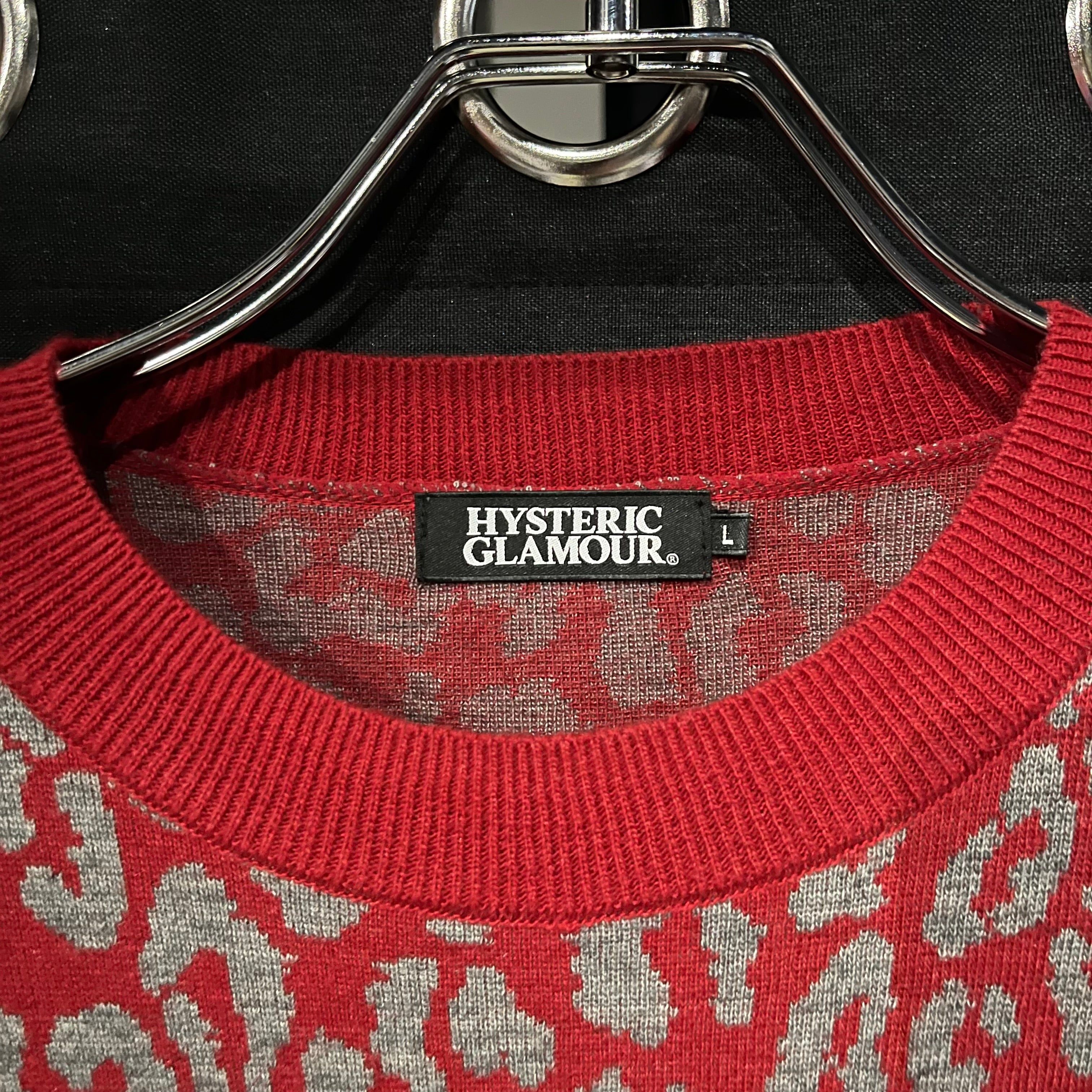 HYSTERIC GLAMOUR レオパードセーター
