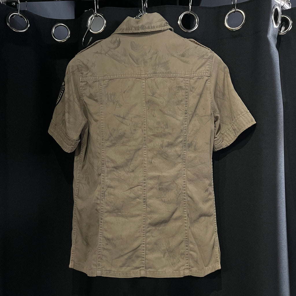 HYSTERIC GLAMOUR ミリタリーワークシャツ