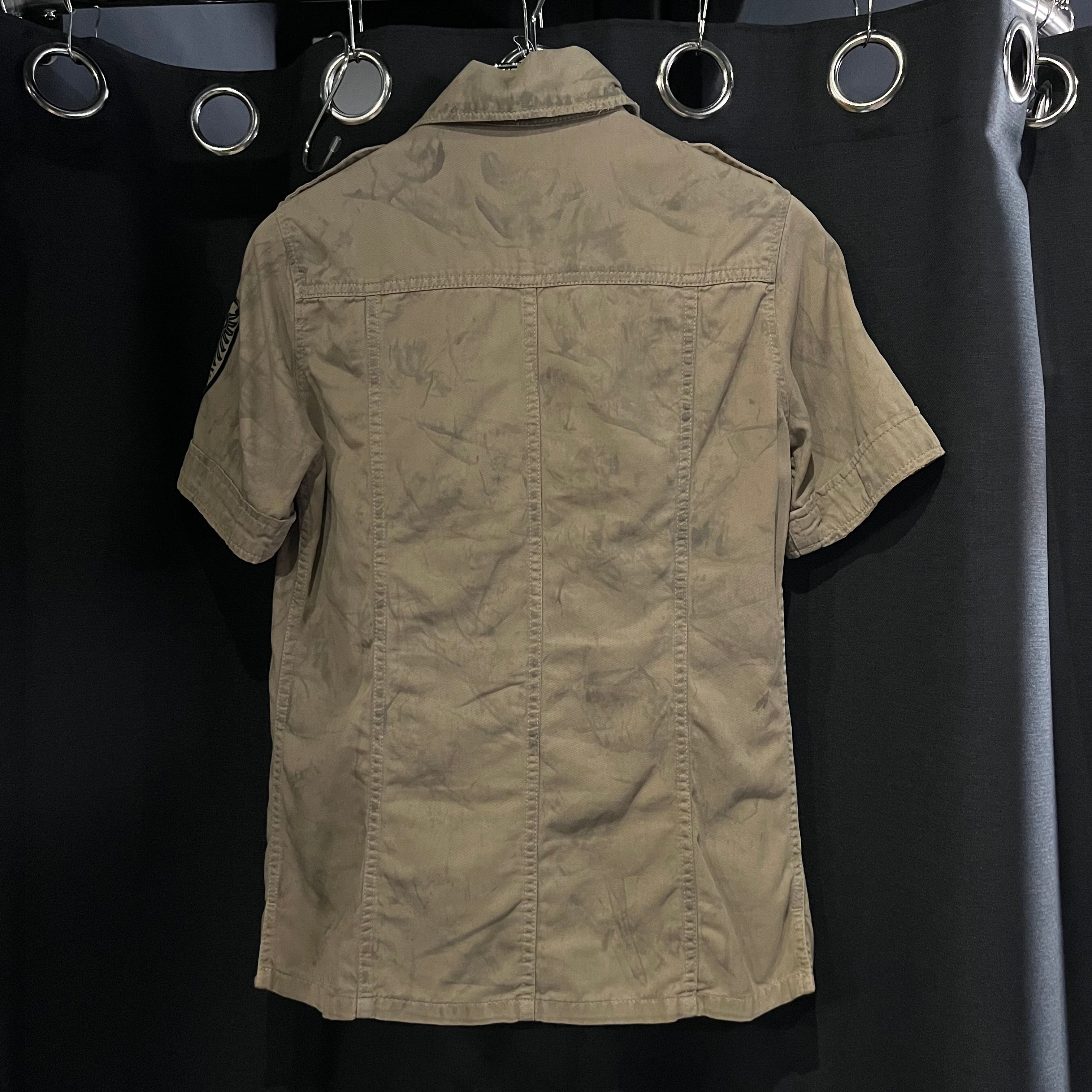 HYSTERIC GLAMOUR ミリタリーワークシャツ