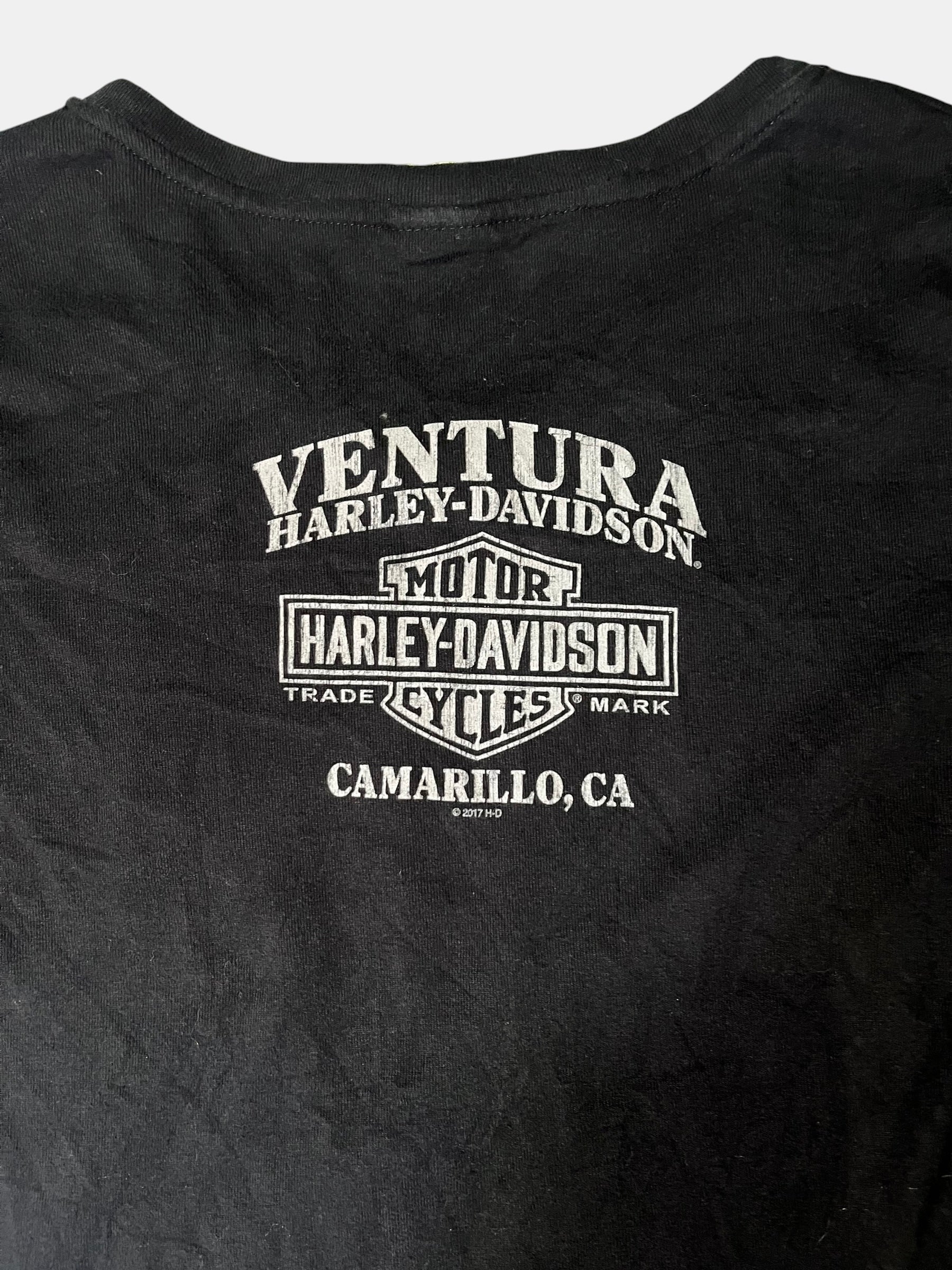 Y2K Harley-Davidson Grunge Long Sleeve