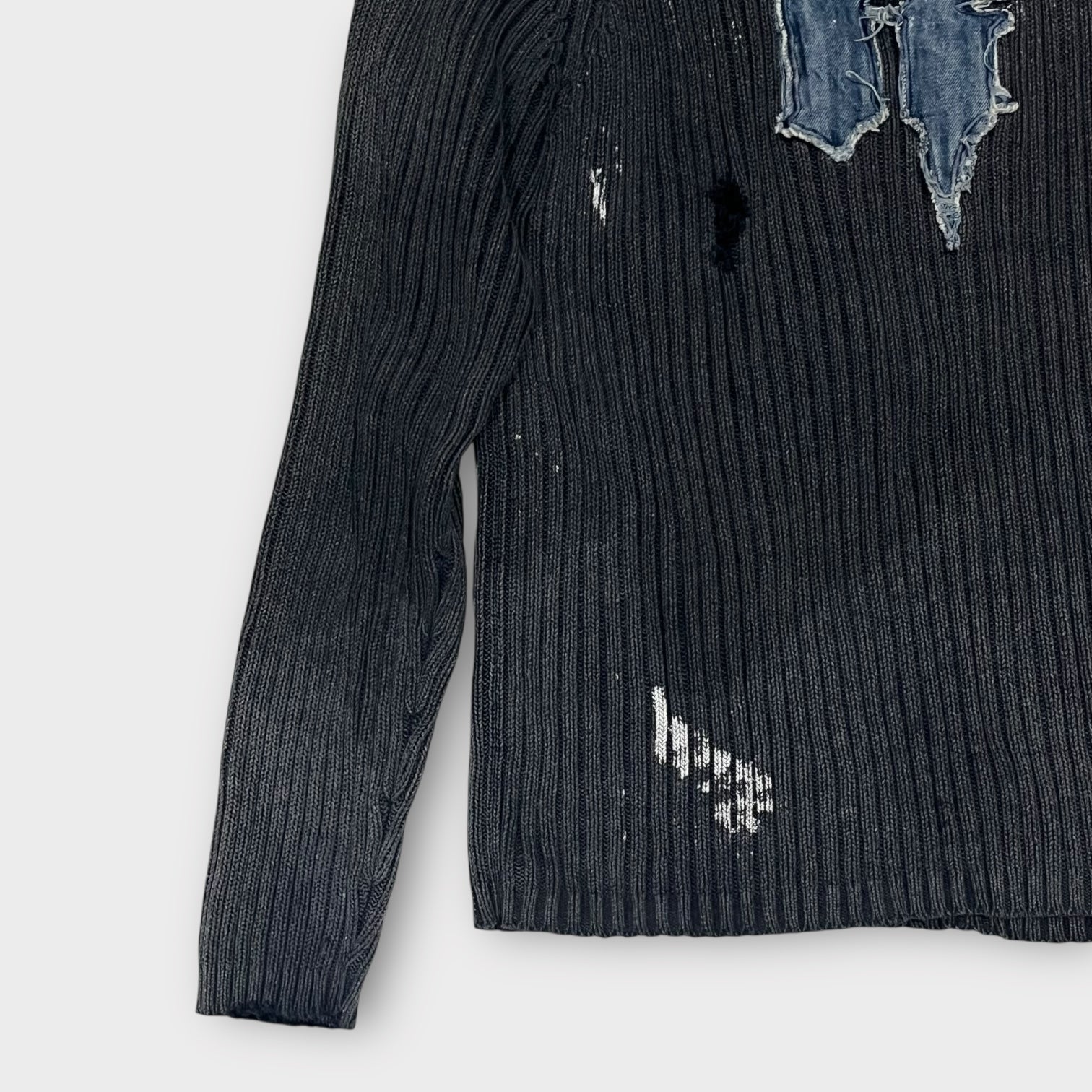 RG512 Denim Patch Knit