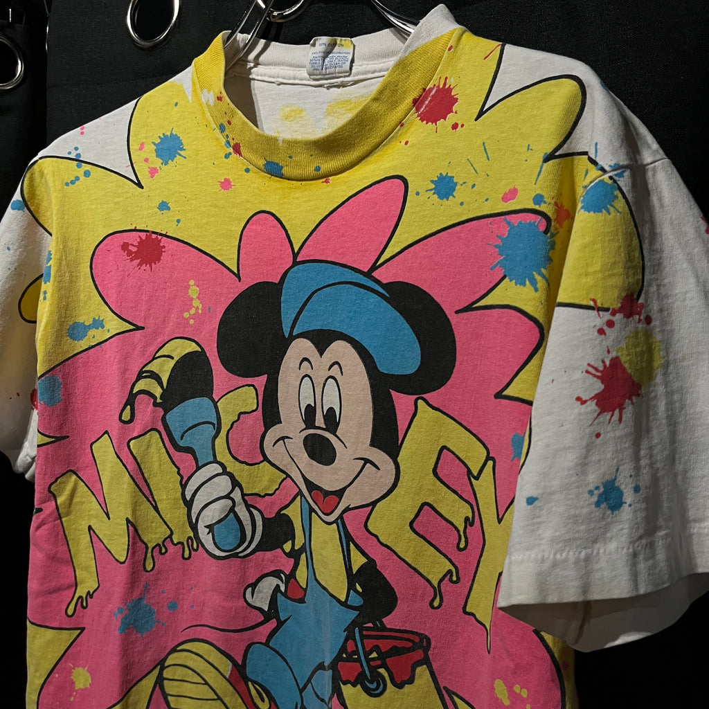 ミッキー総柄tee