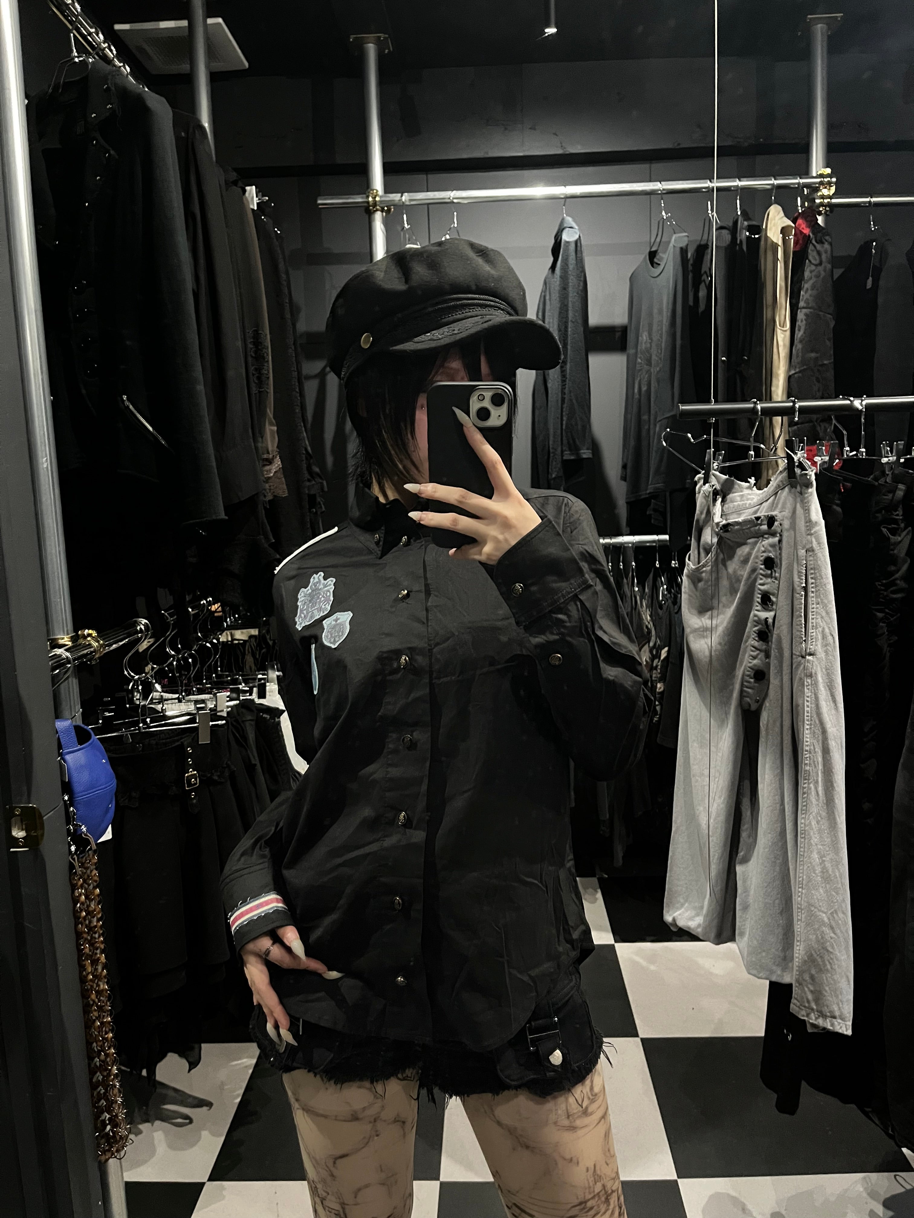 h.ANARCHY Shadow Patrol Emblem Shirt