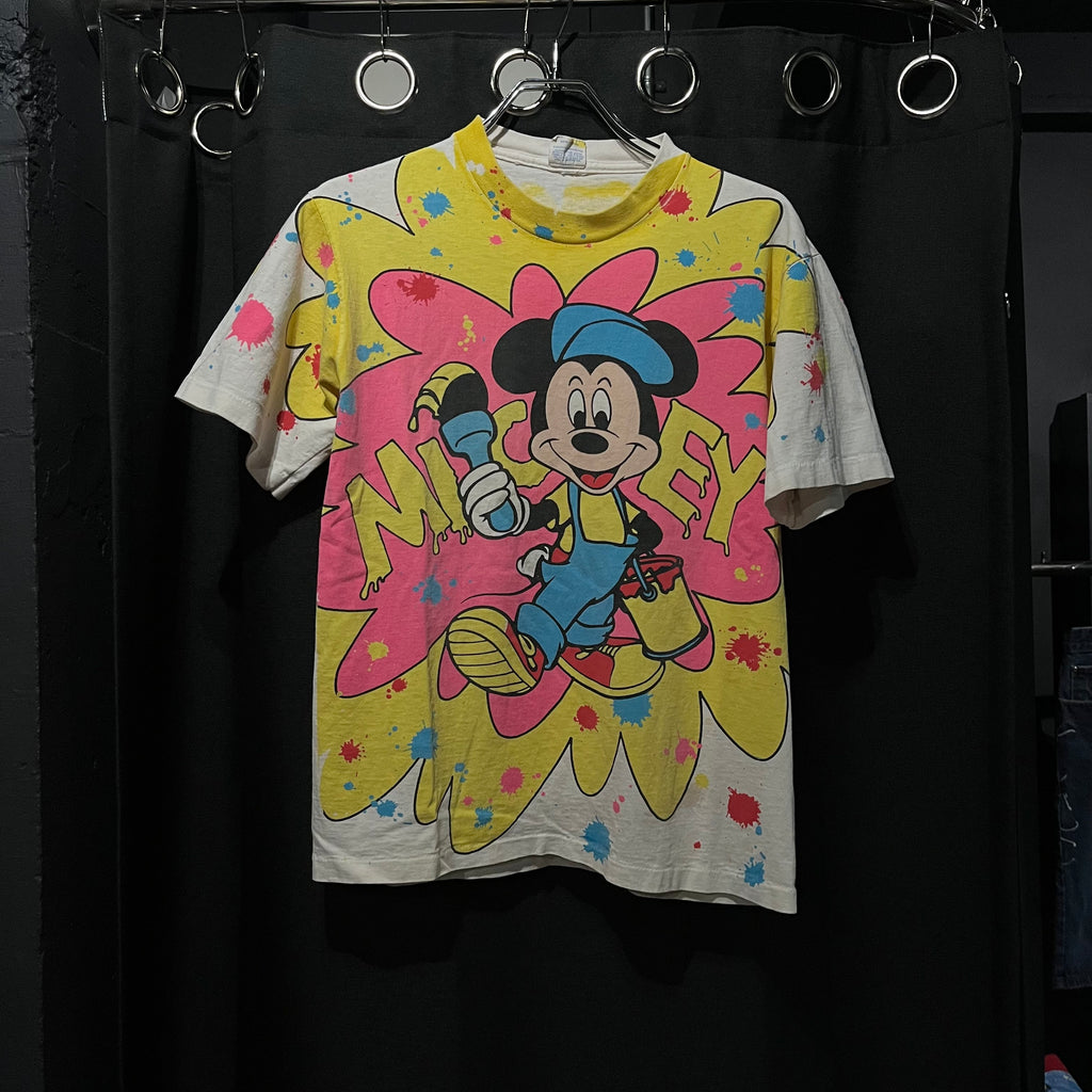 ミッキー総柄tee