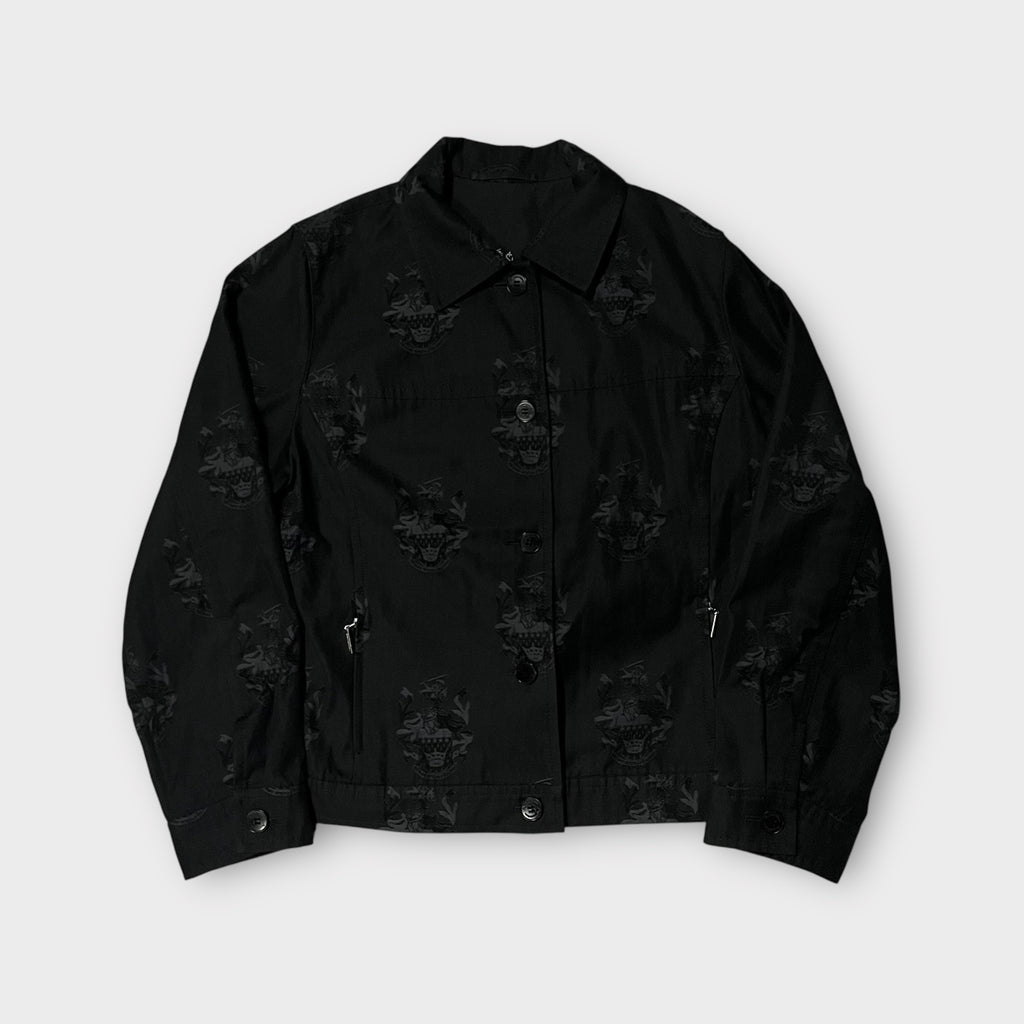 Aquascutum 総柄 ブルゾン