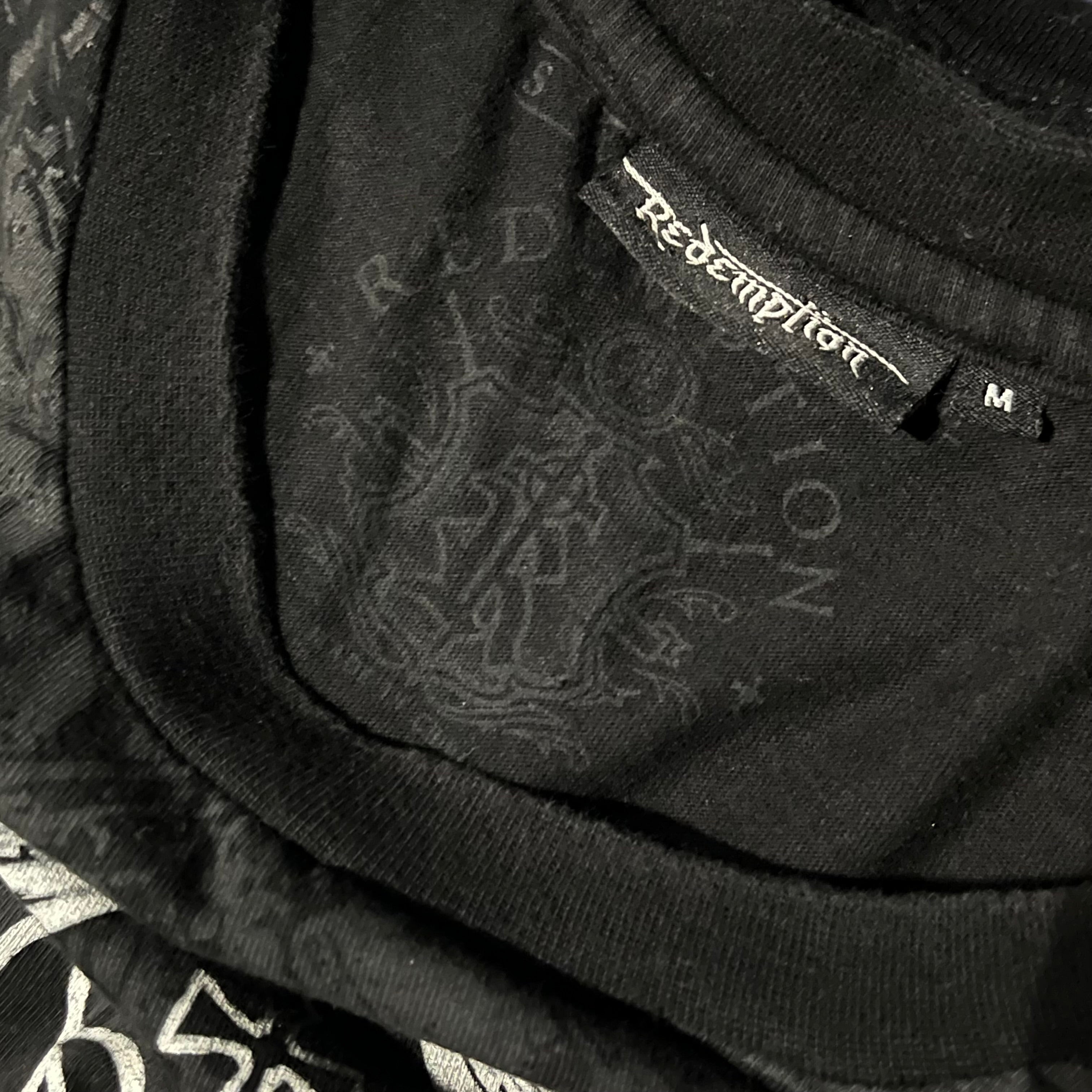 Redemption ゴシックプリントtee