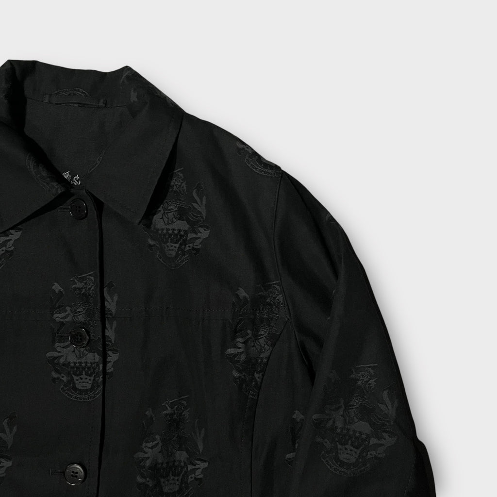 Aquascutum 総柄 ブルゾン