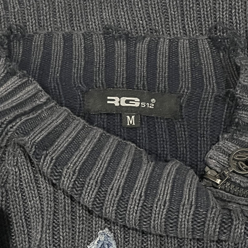 RG512 Denim Patch Knit