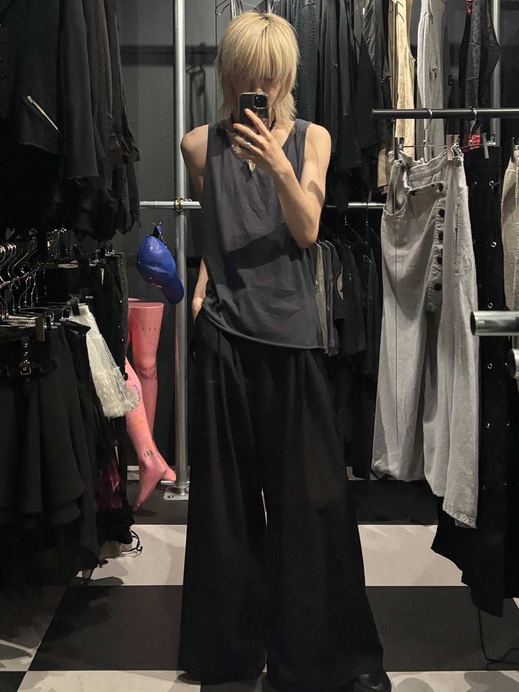 14th Addiction "Mi Ruca" Graphic Tank Top Black