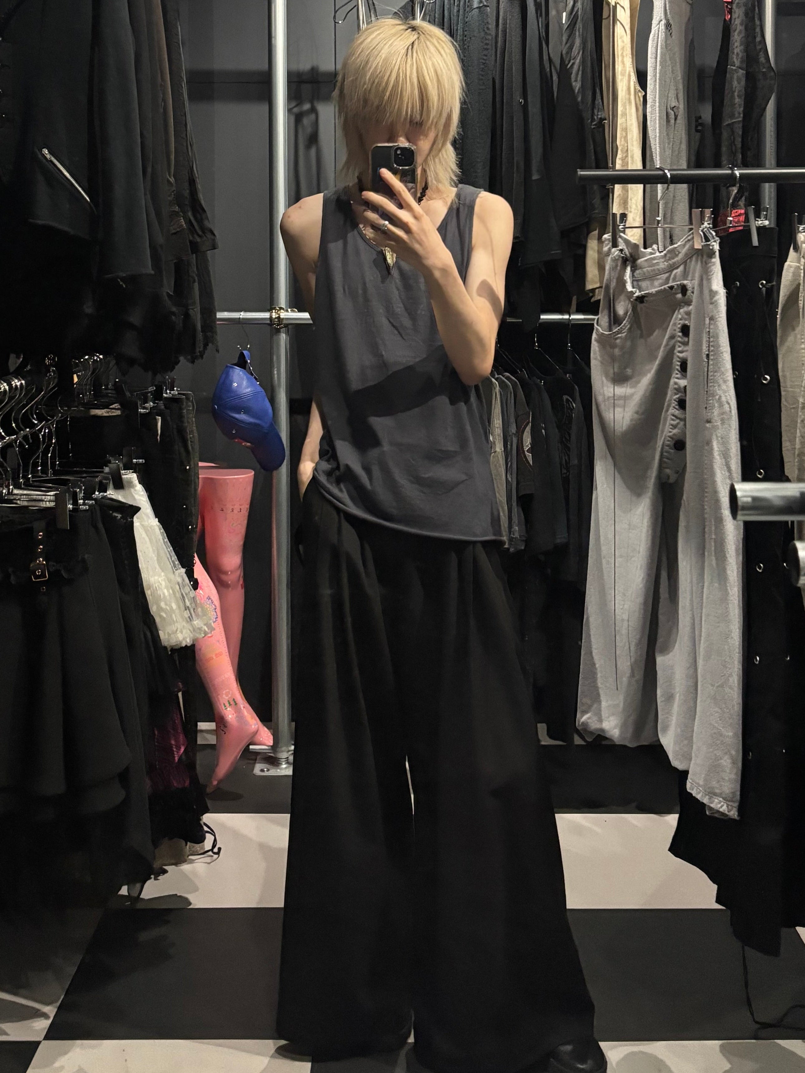 14th Addiction "Mi Ruca" Graphic Tank Top Black