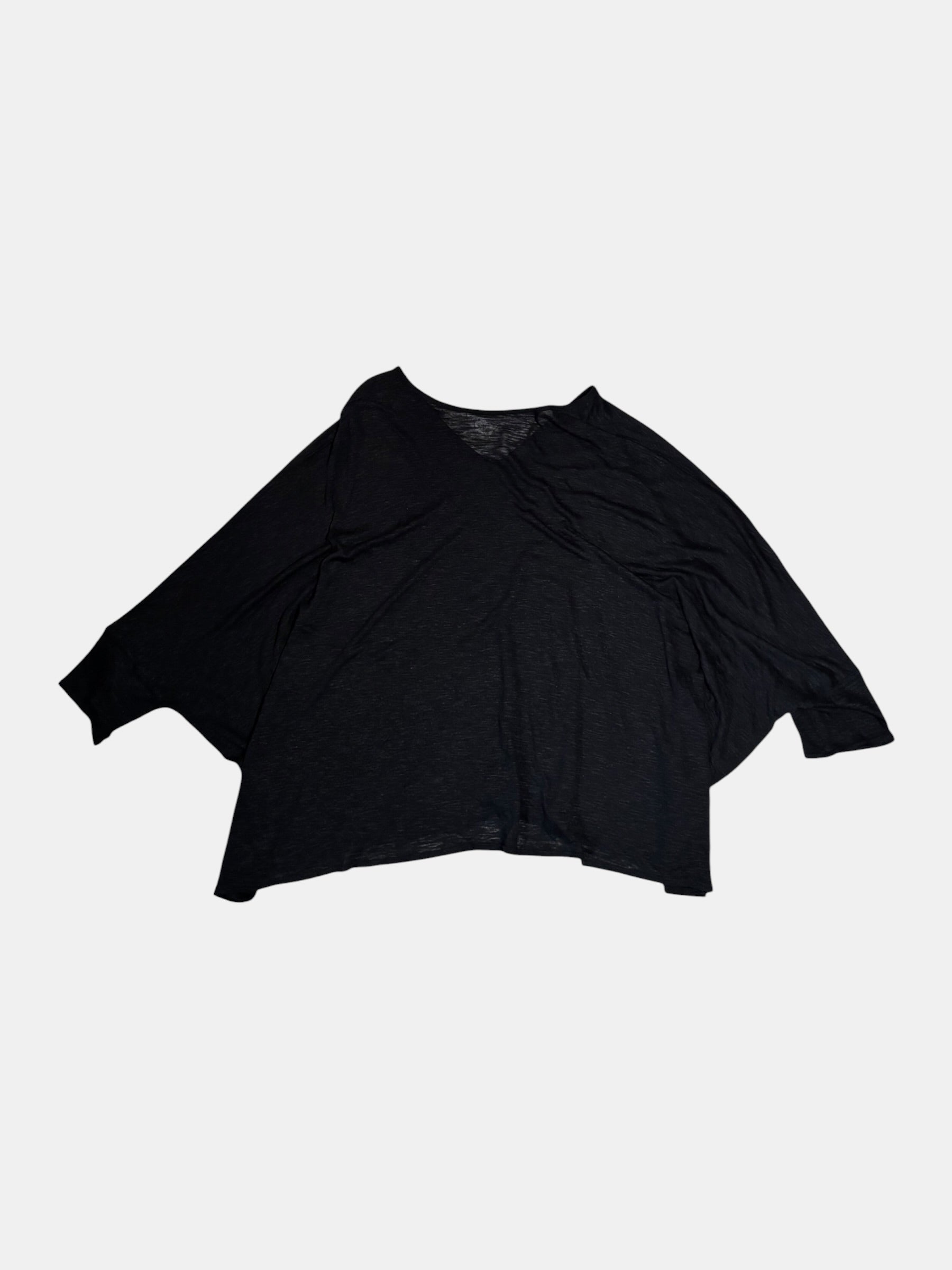 Helmut Lang Oversized V-Neck Top
