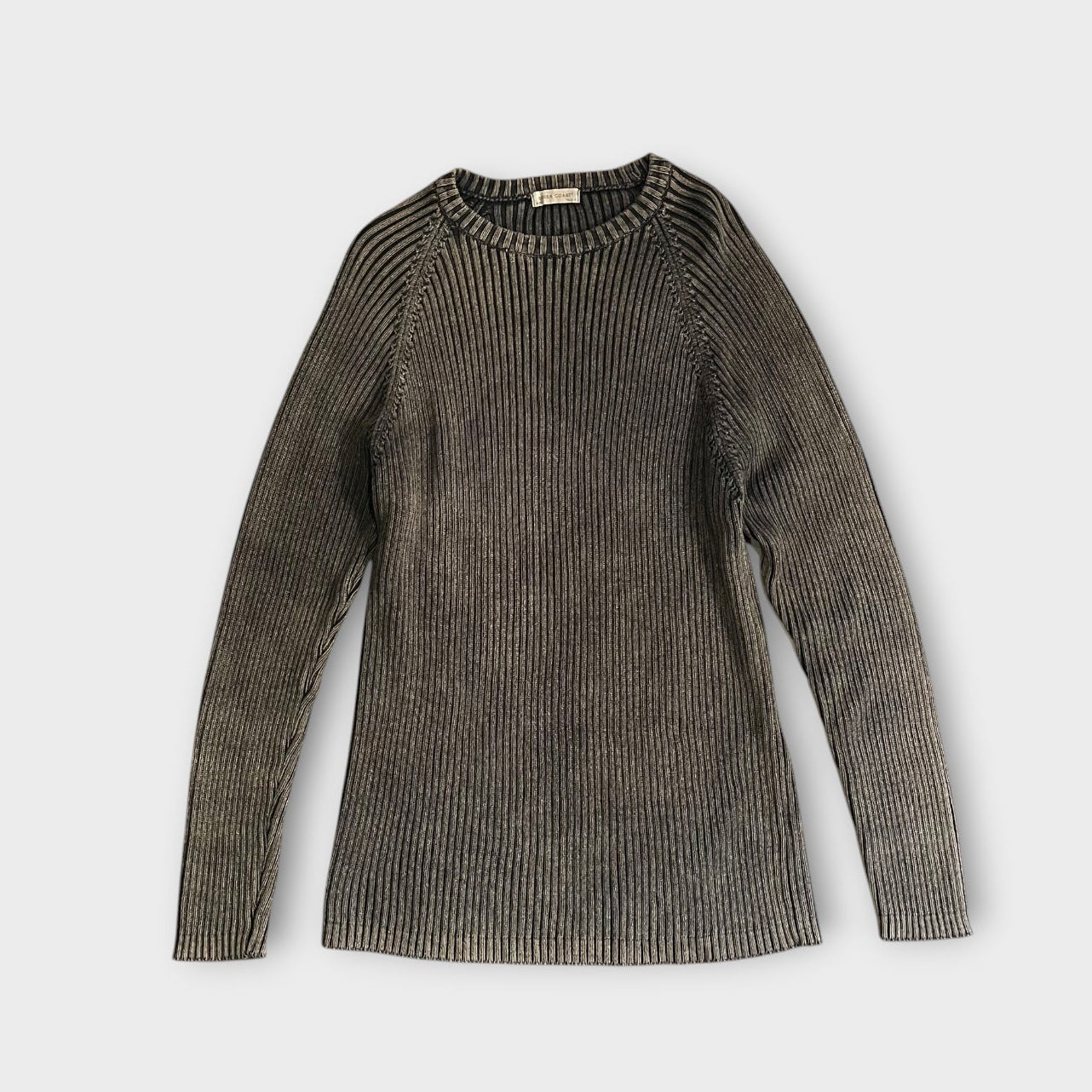 GREEN COAST Rib Knit Sweater