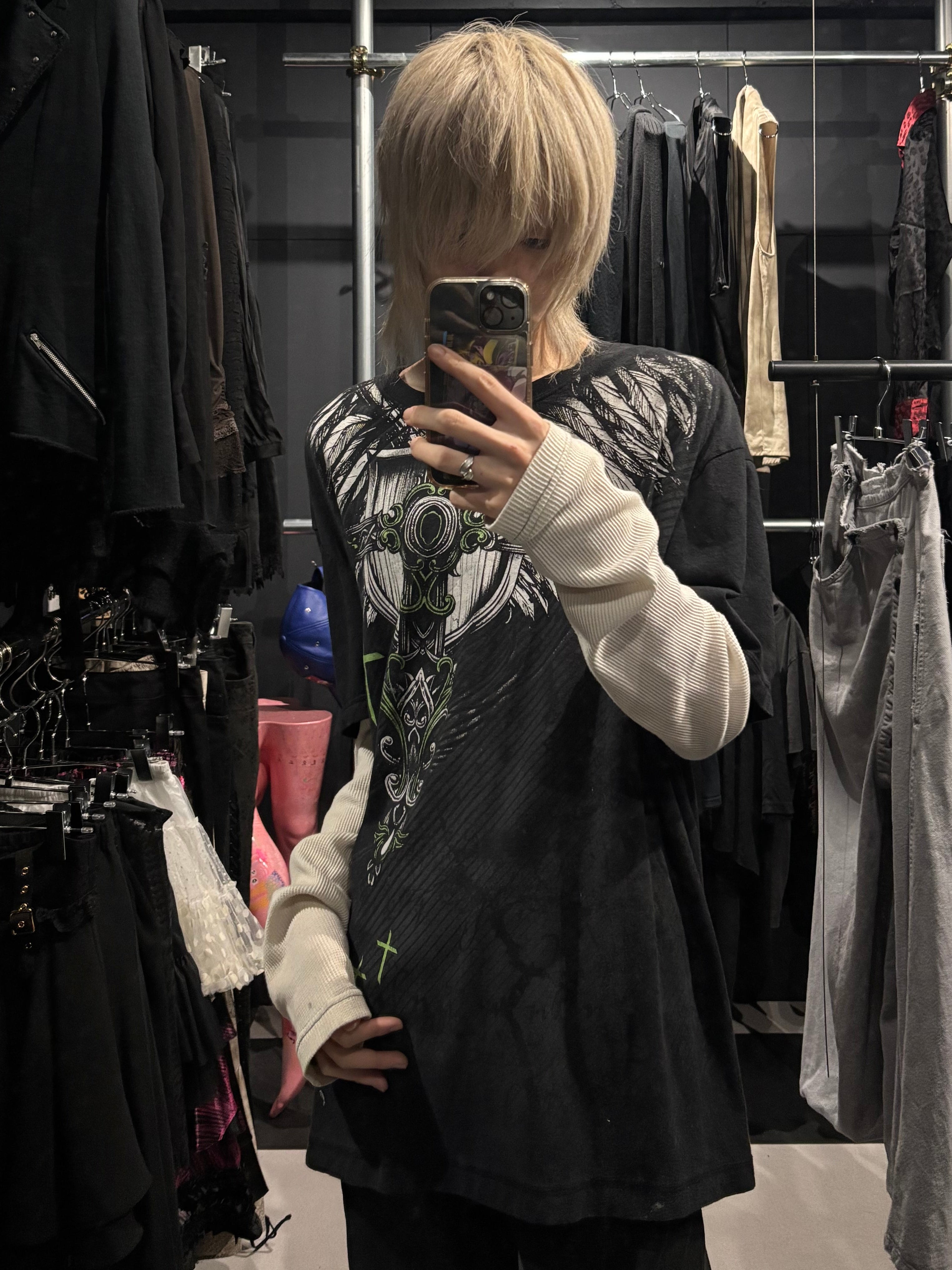 Graphic Layered Long Sleeve