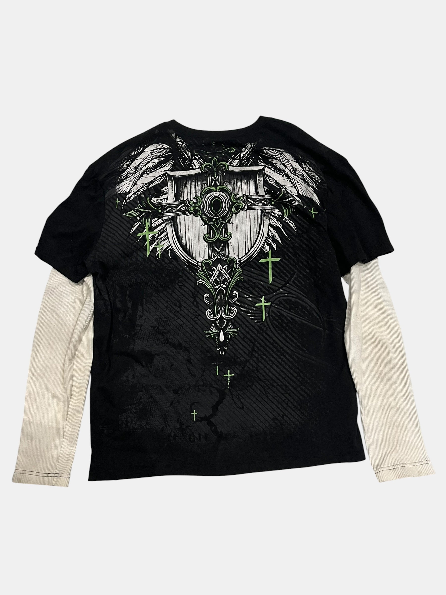 Graphic Layered Long Sleeve