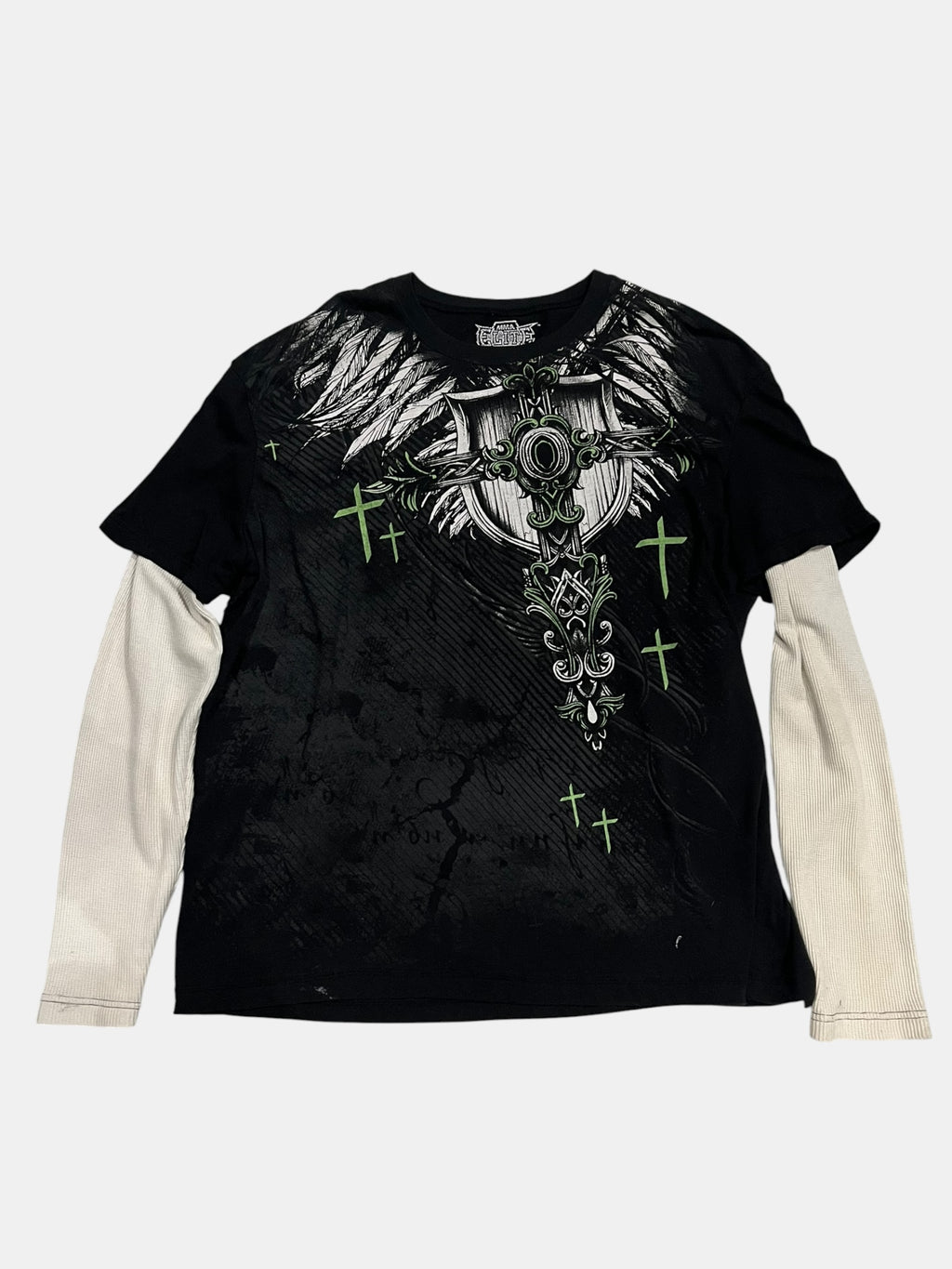 Graphic Layered Long Sleeve