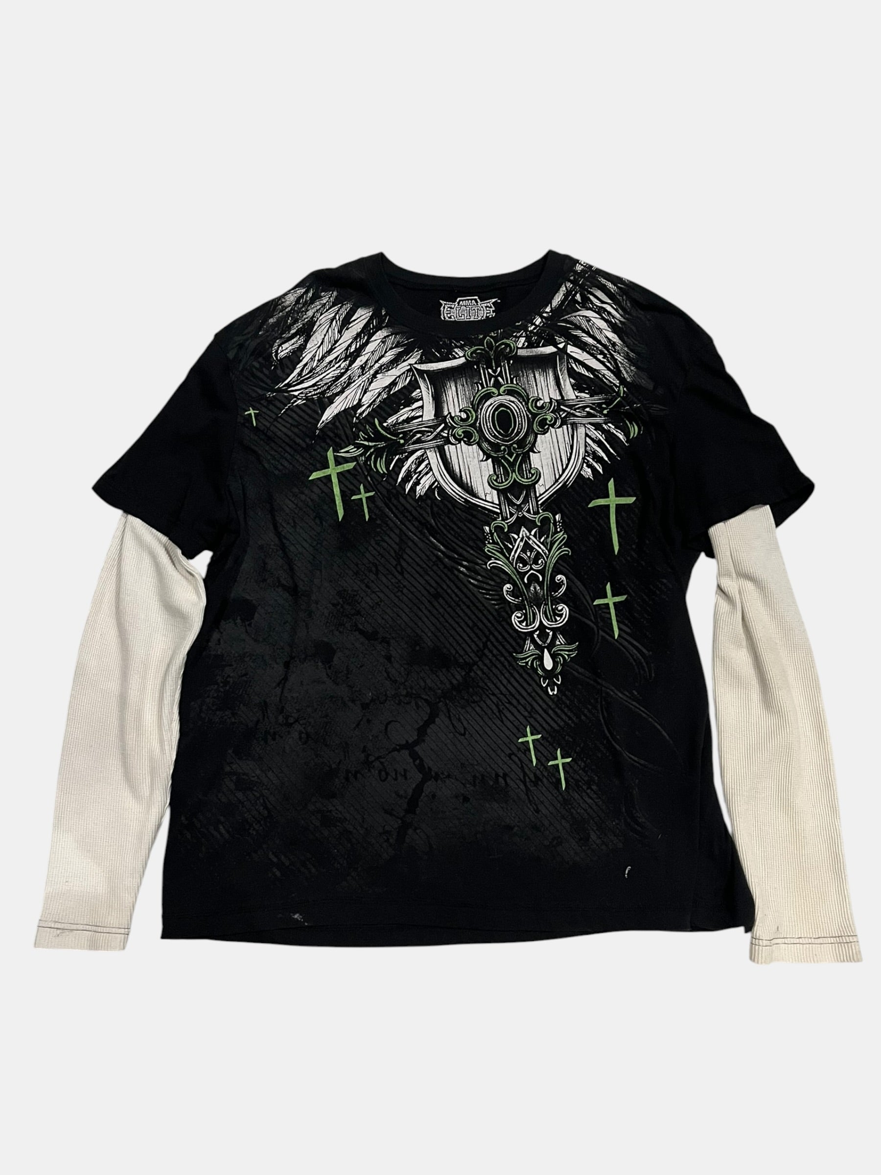 Graphic Layered Long Sleeve