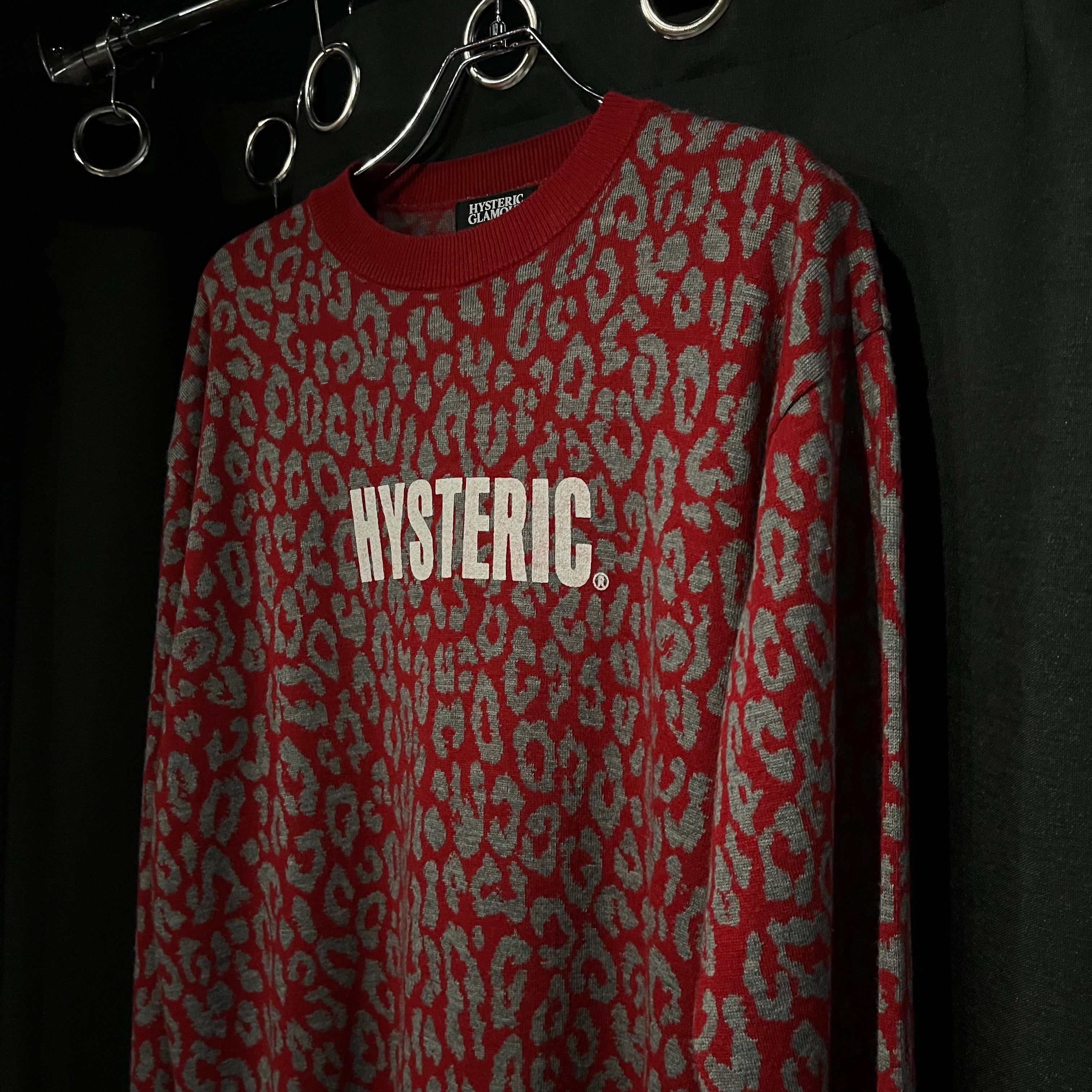 HYSTERIC GLAMOUR レオパードセーター