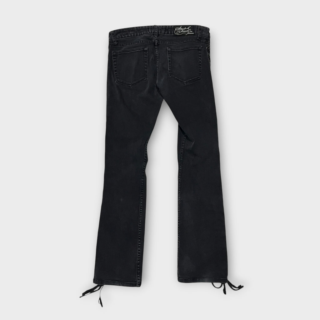 LIP SERVICE Side Lace-Up Skinny Pants