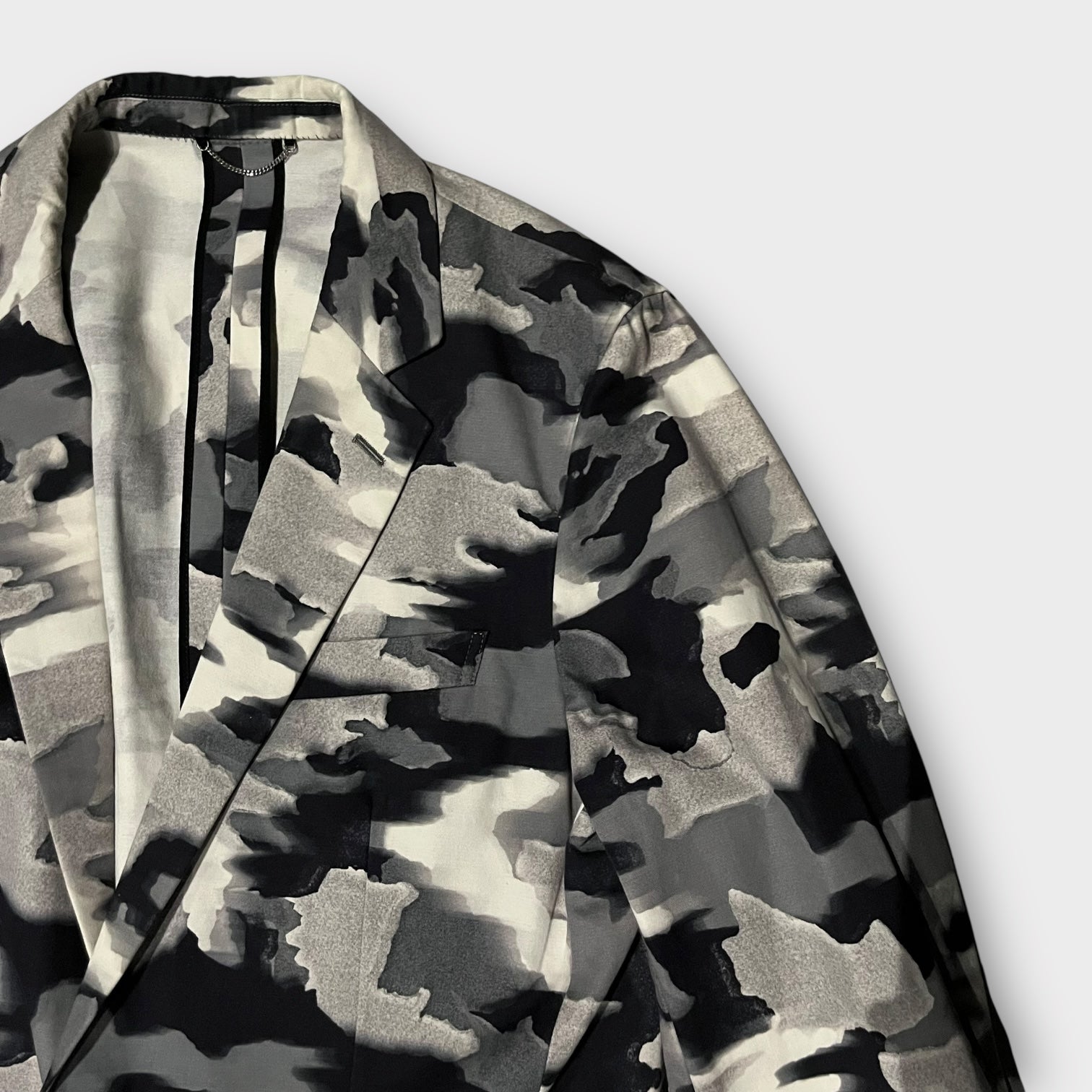 JOHN LAWRENCE SULLIVAN カモ柄 テーラードジャケット