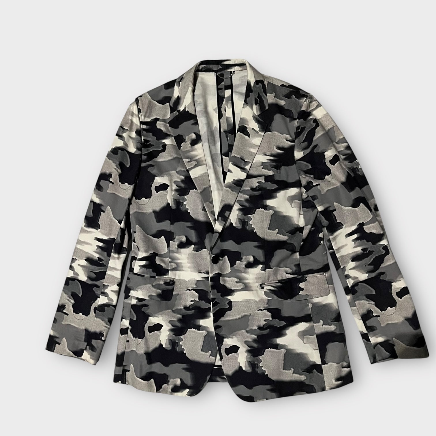 JOHN LAWRENCE SULLIVAN カモ柄 テーラードジャケット