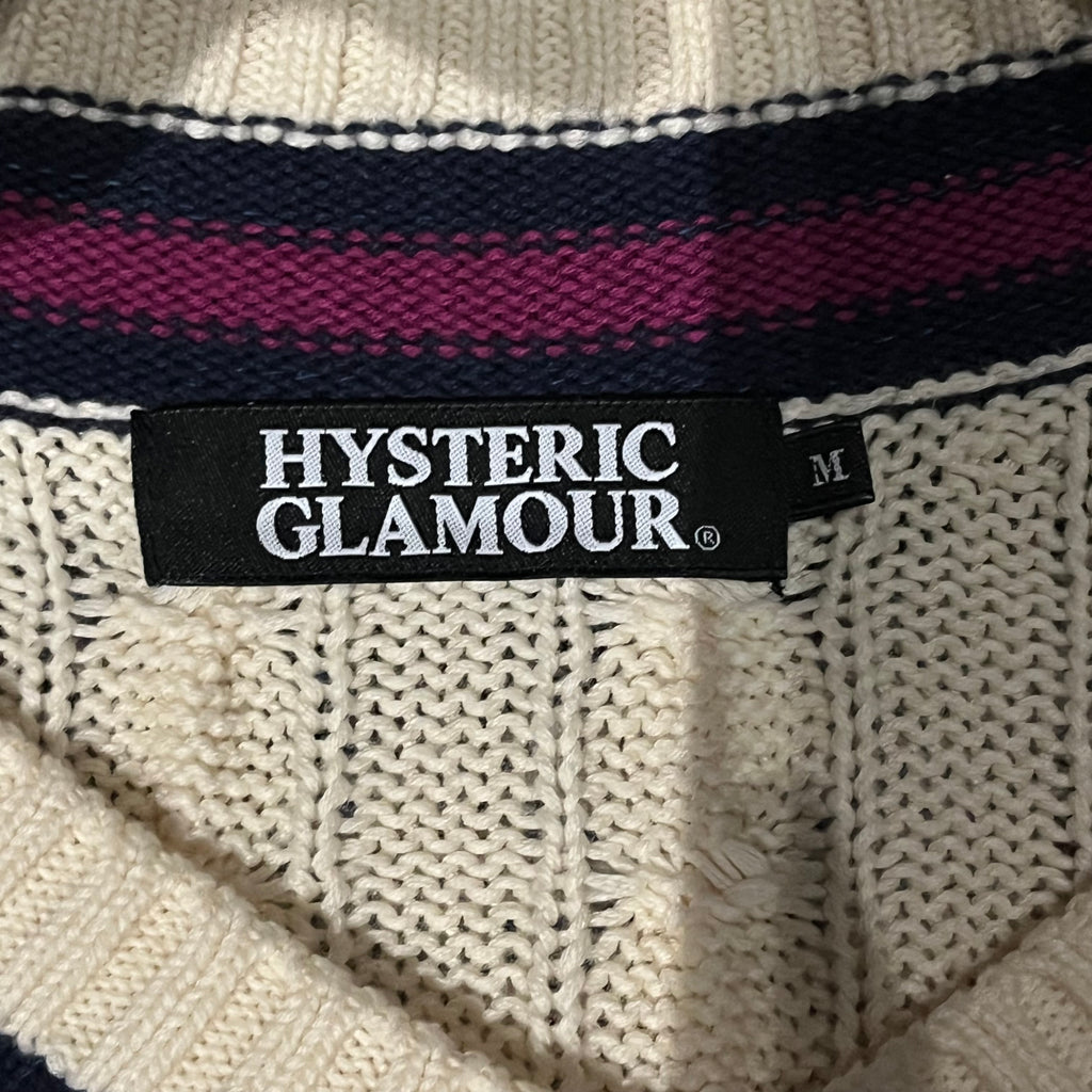 HYSTERIC GLAMOUR クリケットセーター