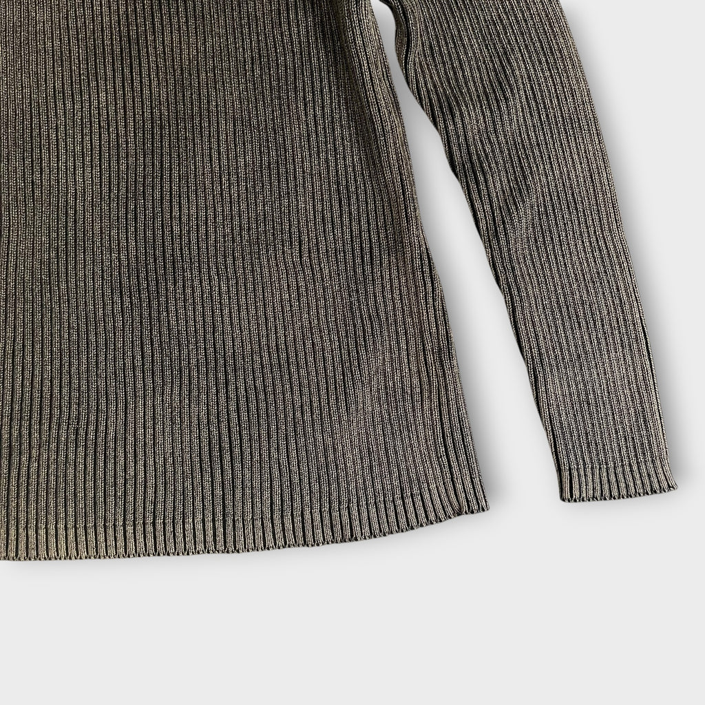 GREEN COAST Rib Knit Sweater