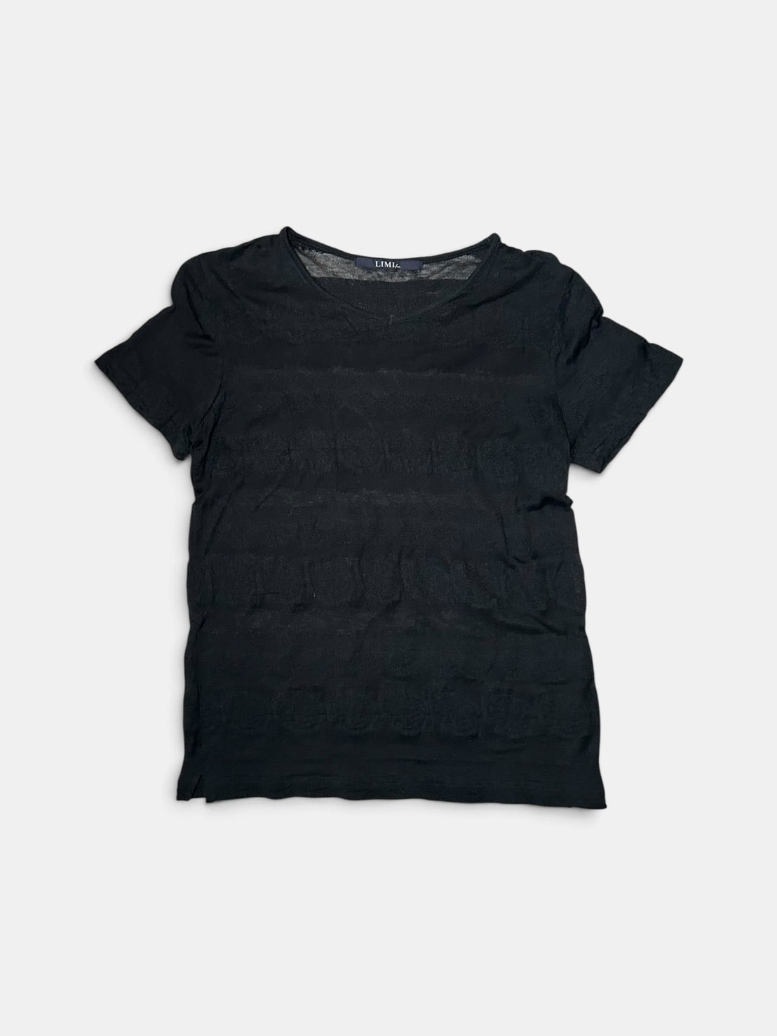 LIMI feu Sheer Striped T-Shirt