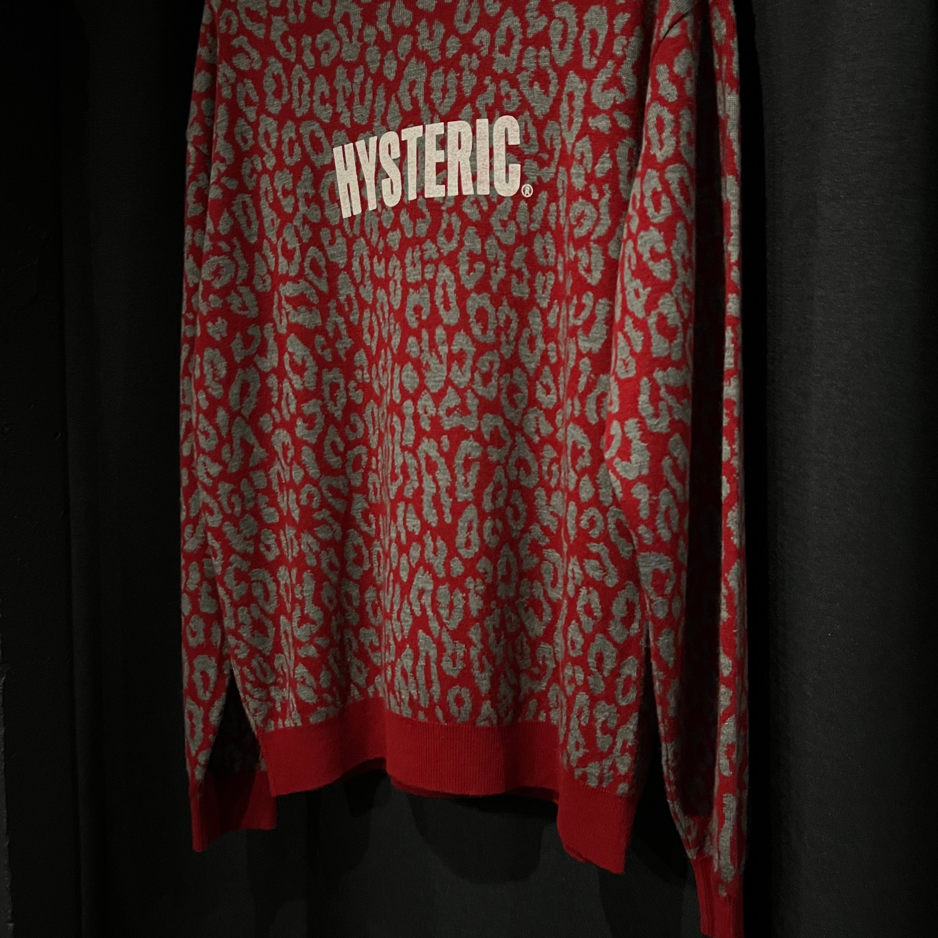 HYSTERIC GLAMOUR レオパードセーター