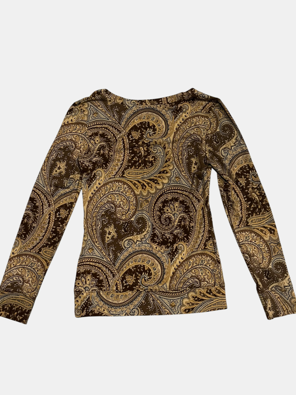 Paisley Pattern Long Sleeve