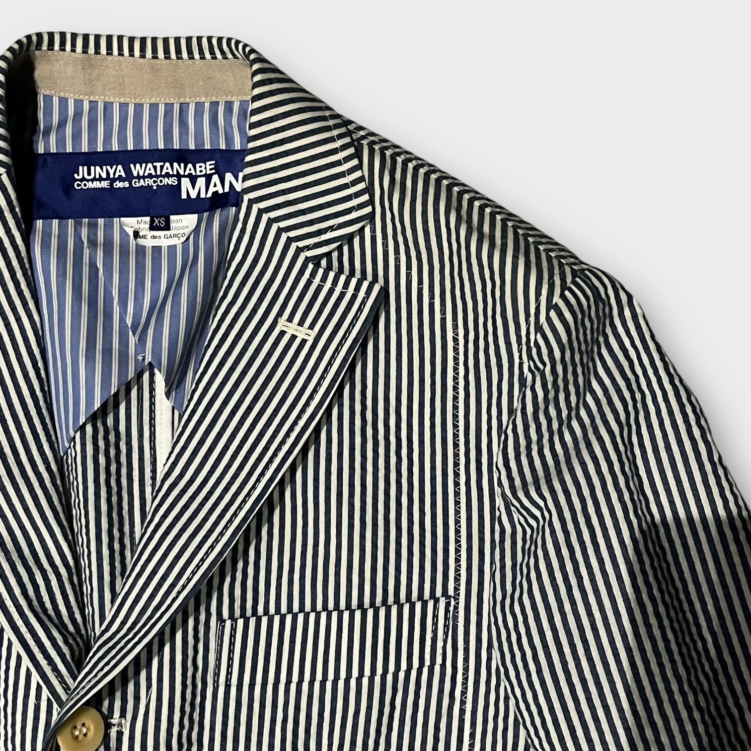 JUNYA WATANABE COMME des GARÇONS MAN シアサッカージャケット