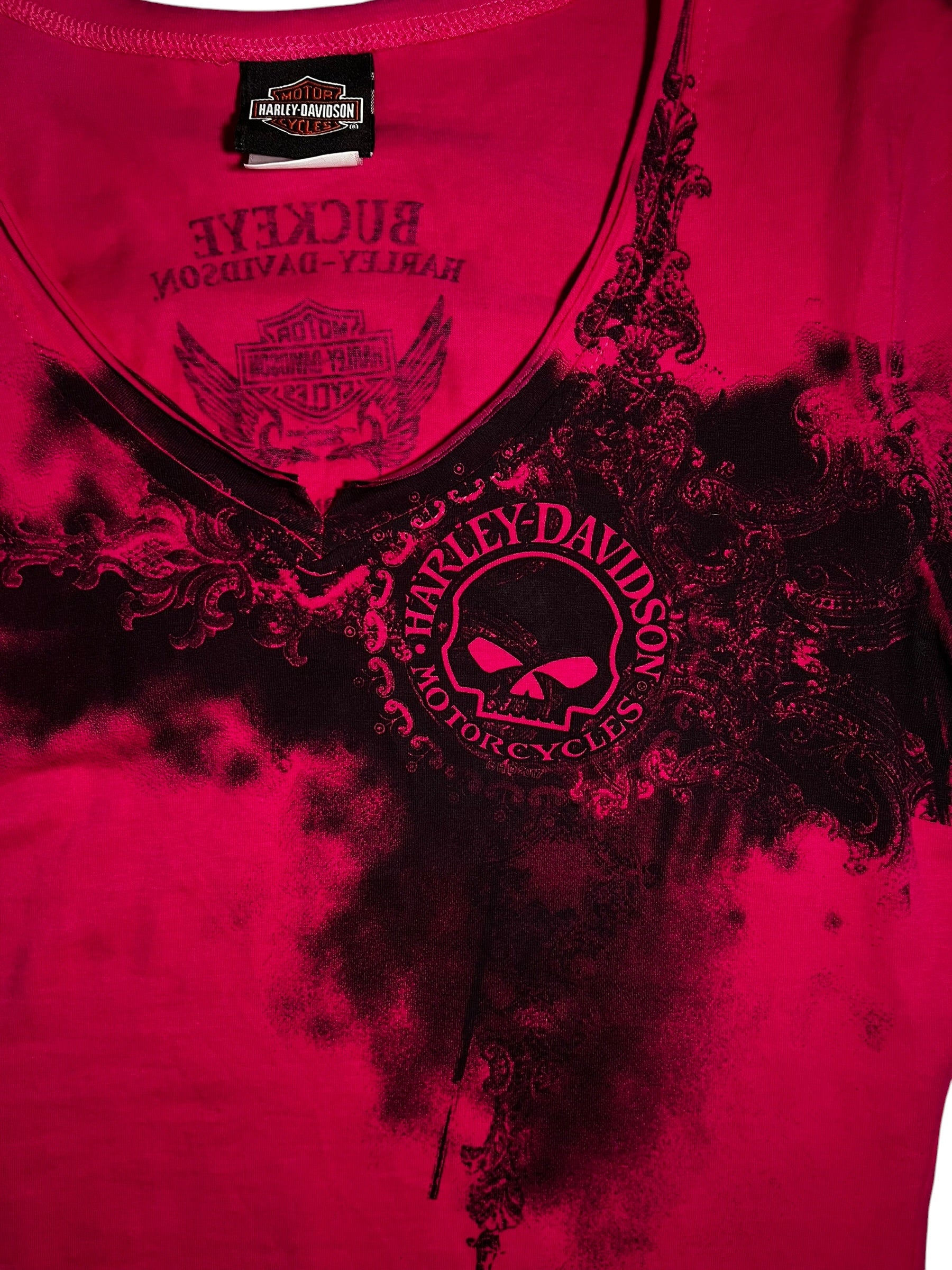 Harley-Davidson Skull Graphic Tee