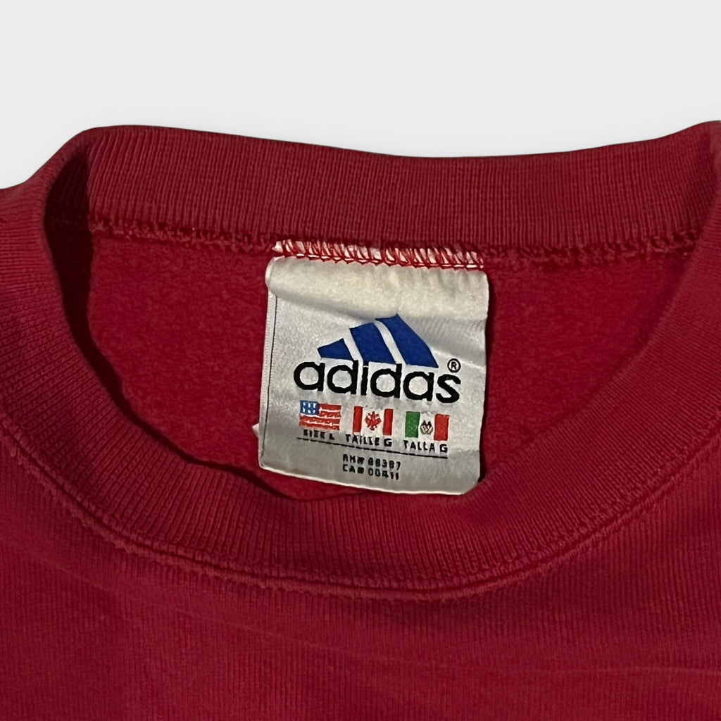 90s-00s adidas パフォーマンスロゴ スウェット