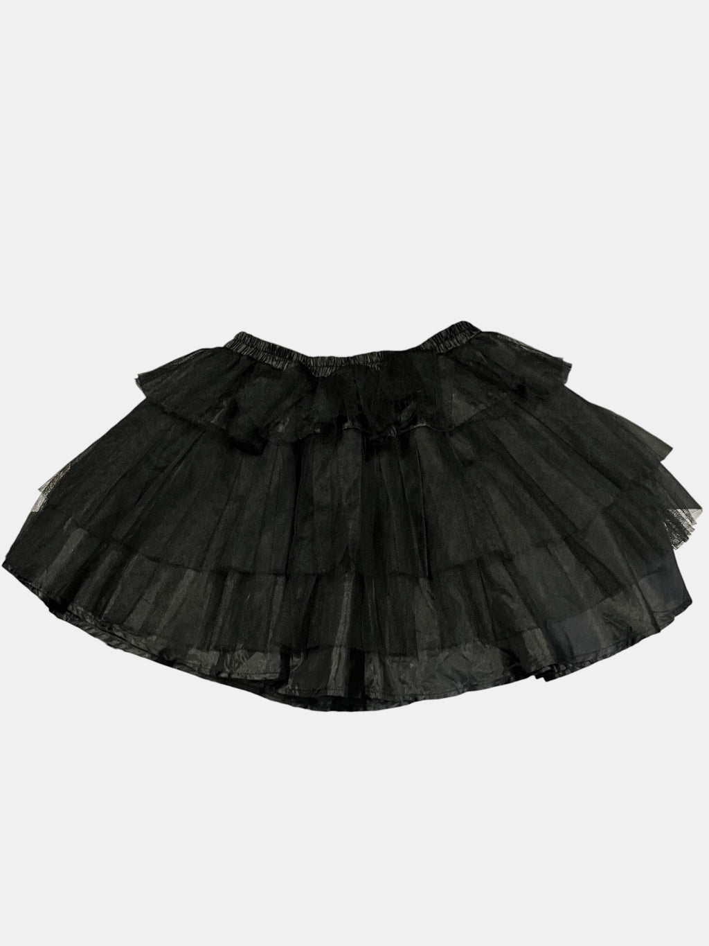 Gothic Ruffle Mini Skirt