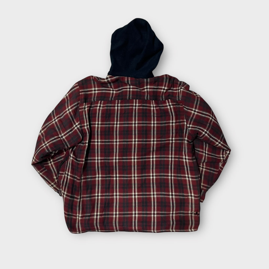 Puritan ジップアップ フーディシャツジャケット