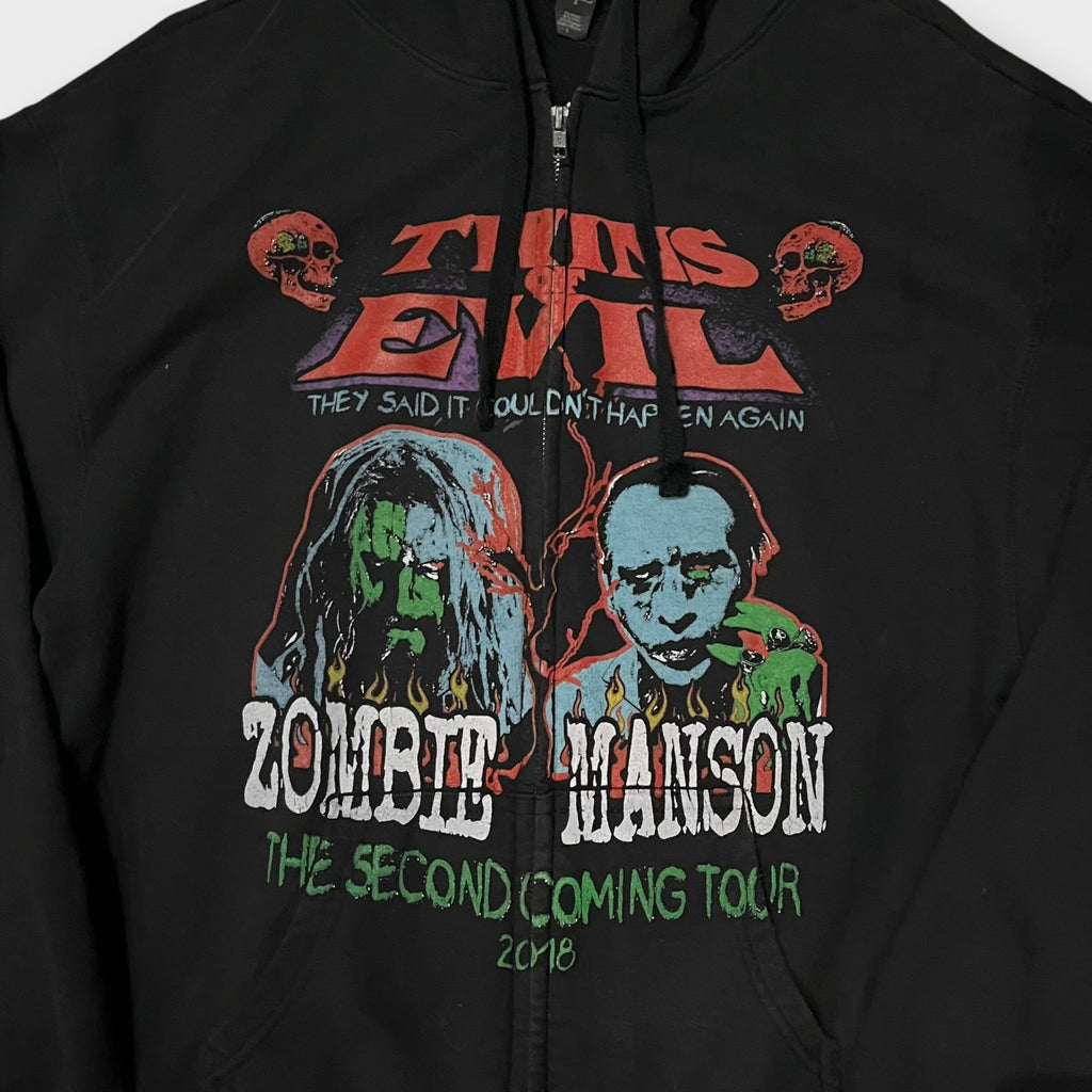 Rob Zombie × Marilyn Manson / Twins of Evil 2018 ツアーパーカー